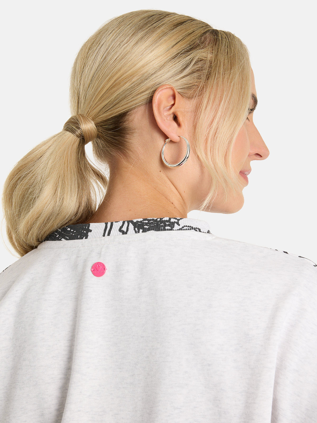 Sweatshirt "HazelL" aus Baumwollmix