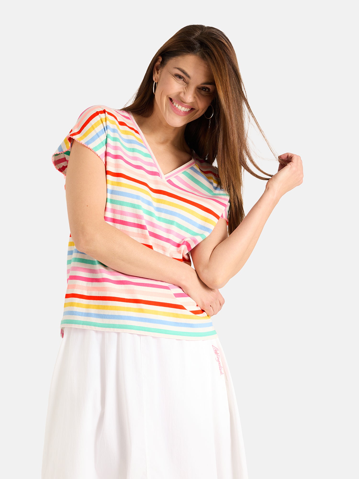 Shirt "HeleneL" aus Baumwolle