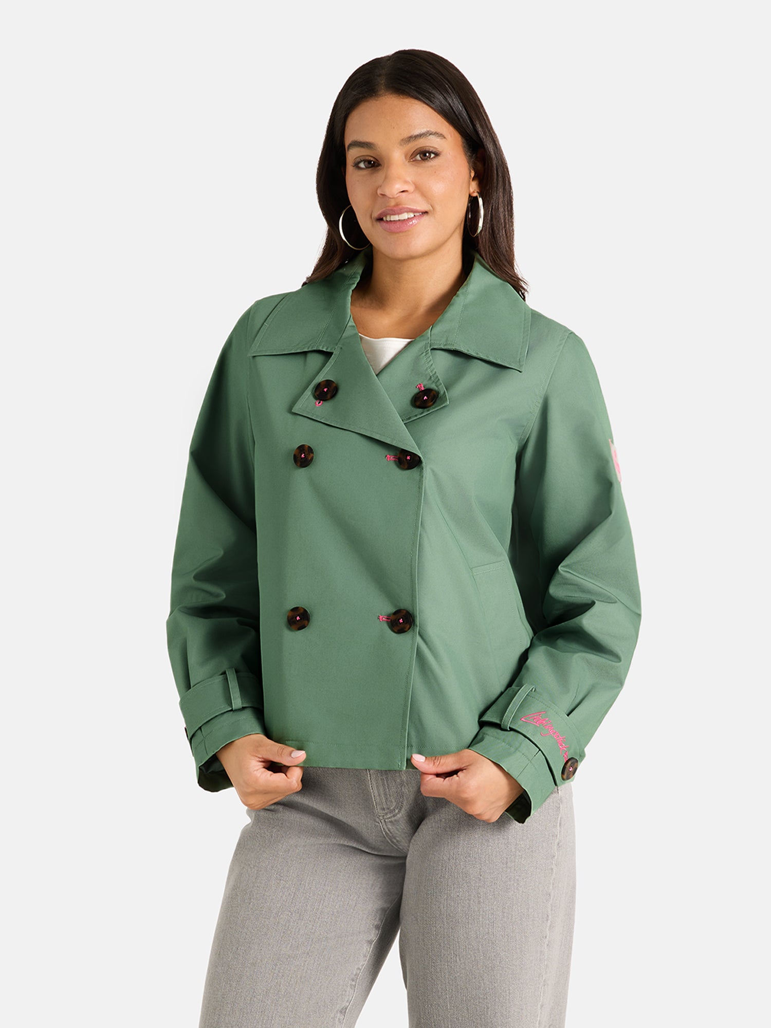 Jacke "JeanL" aus Baumwollmix