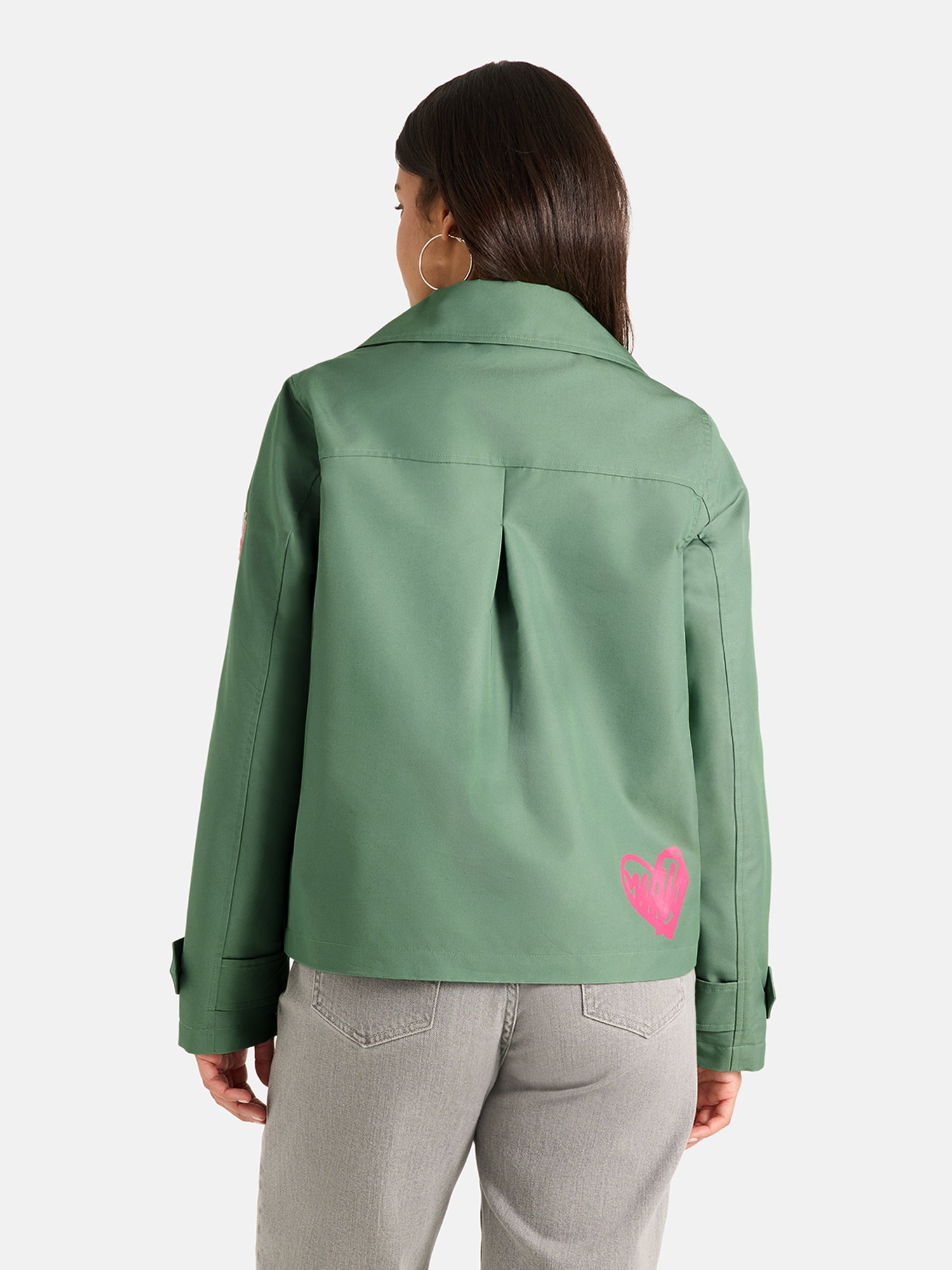 Jacke "JeanL" aus Baumwollmix