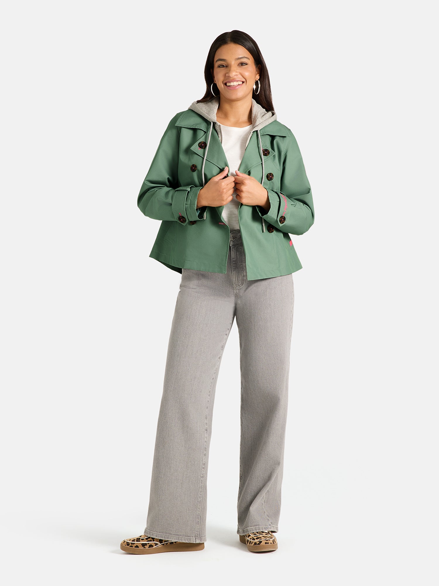 Jacke "JeanL" aus Baumwollmix