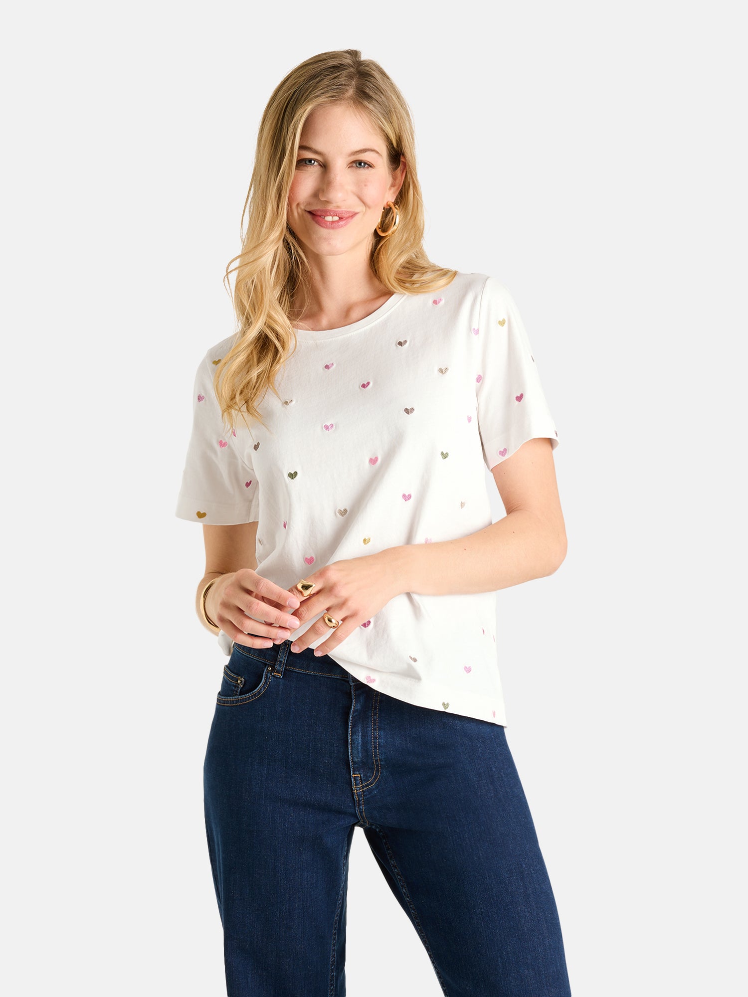 T-Shirt "JuniaL" aus Baumwolle
