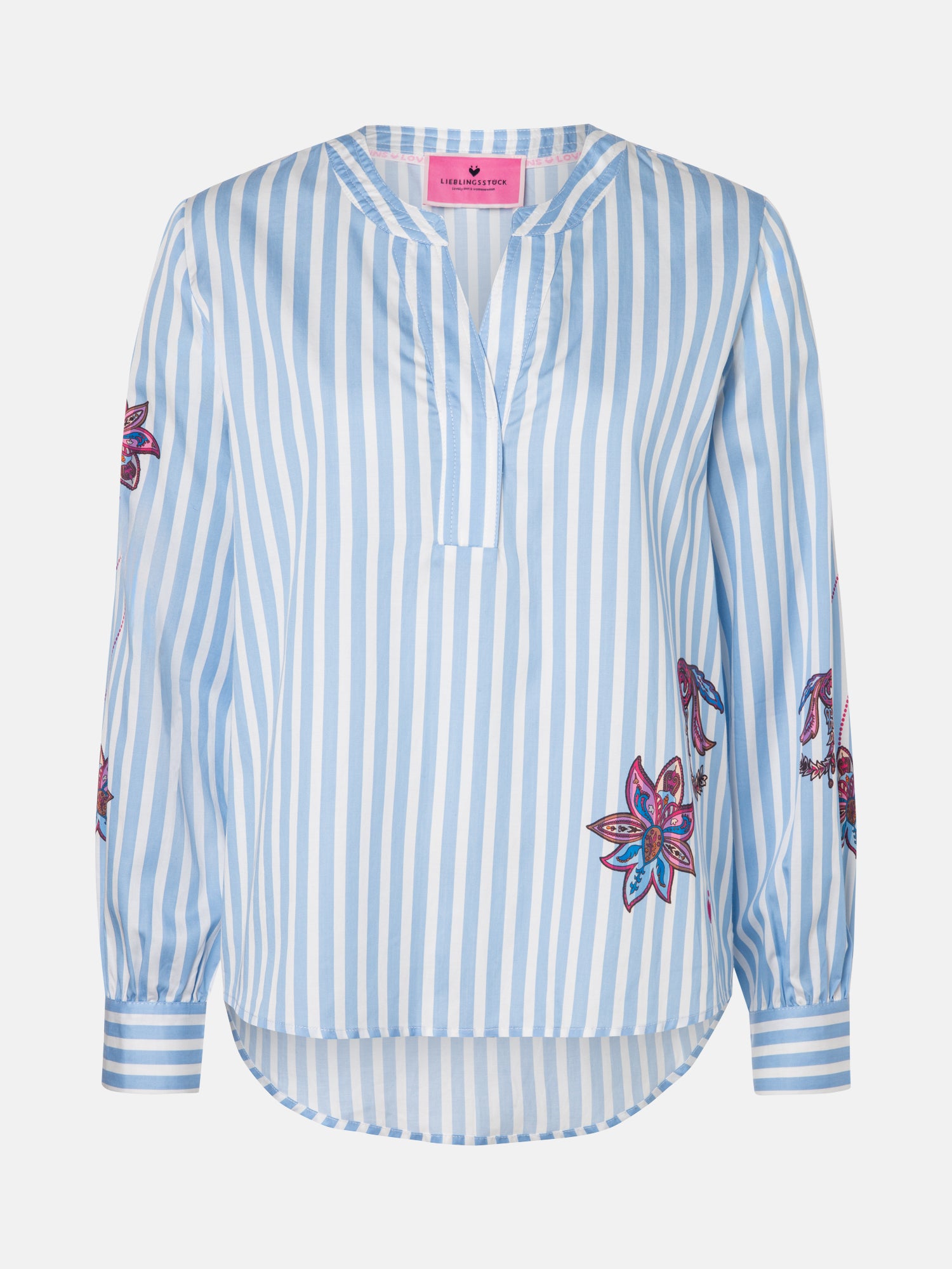 Bluse "KalilaL" aus Lyocellmix