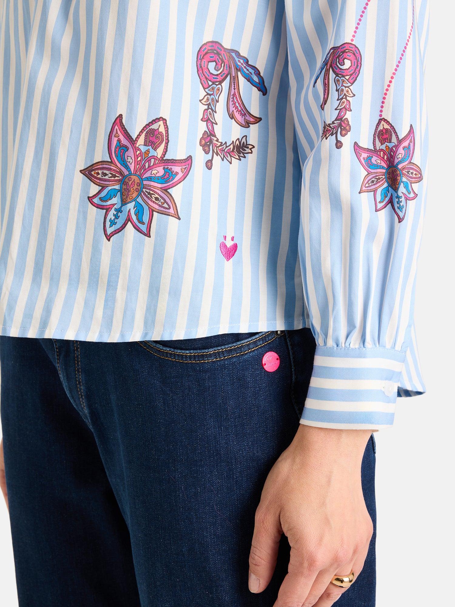 Bluse "KalilaL" aus Lyocellmix