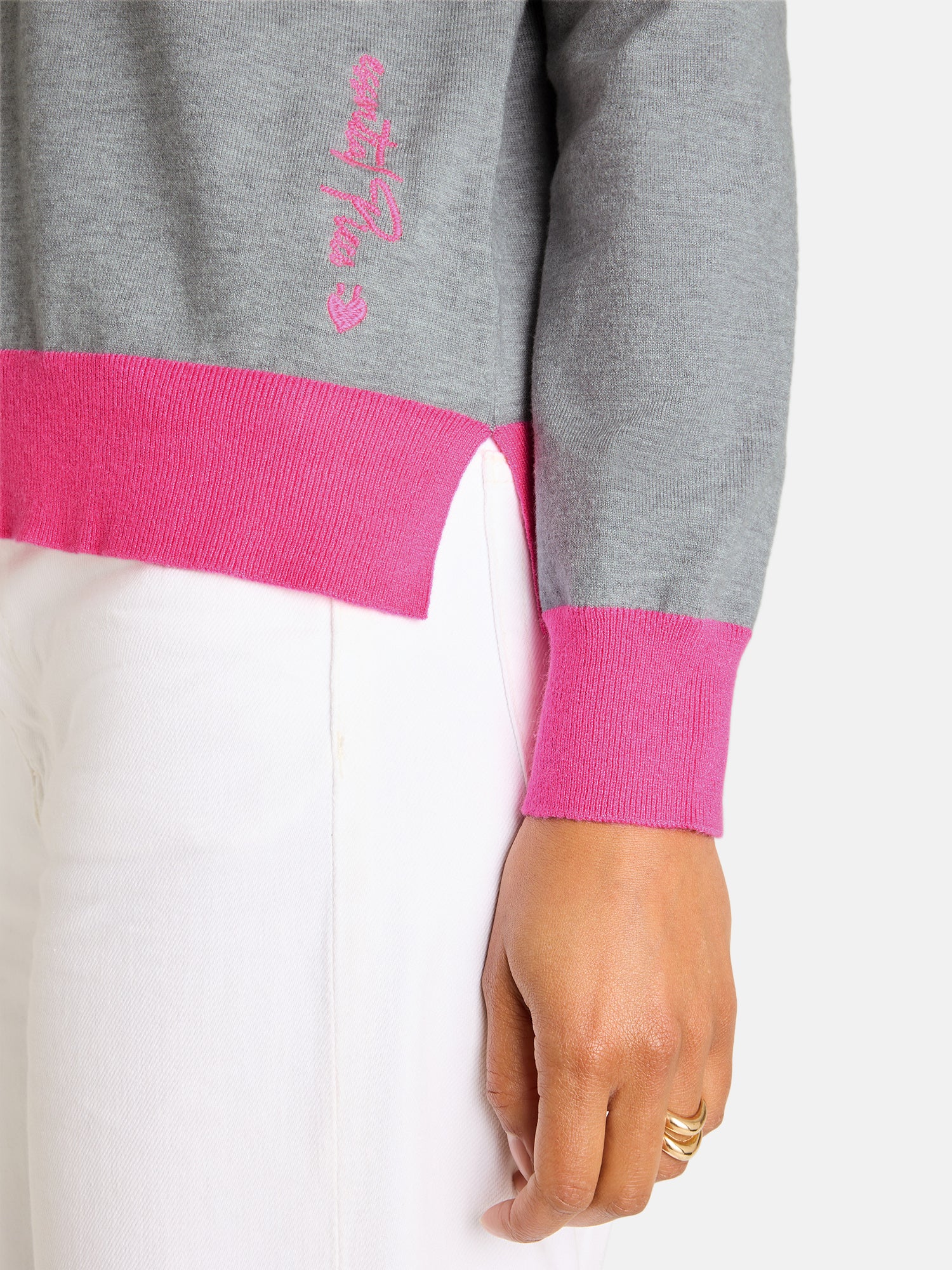 Pullover "KariaEP" aus Viskosemix