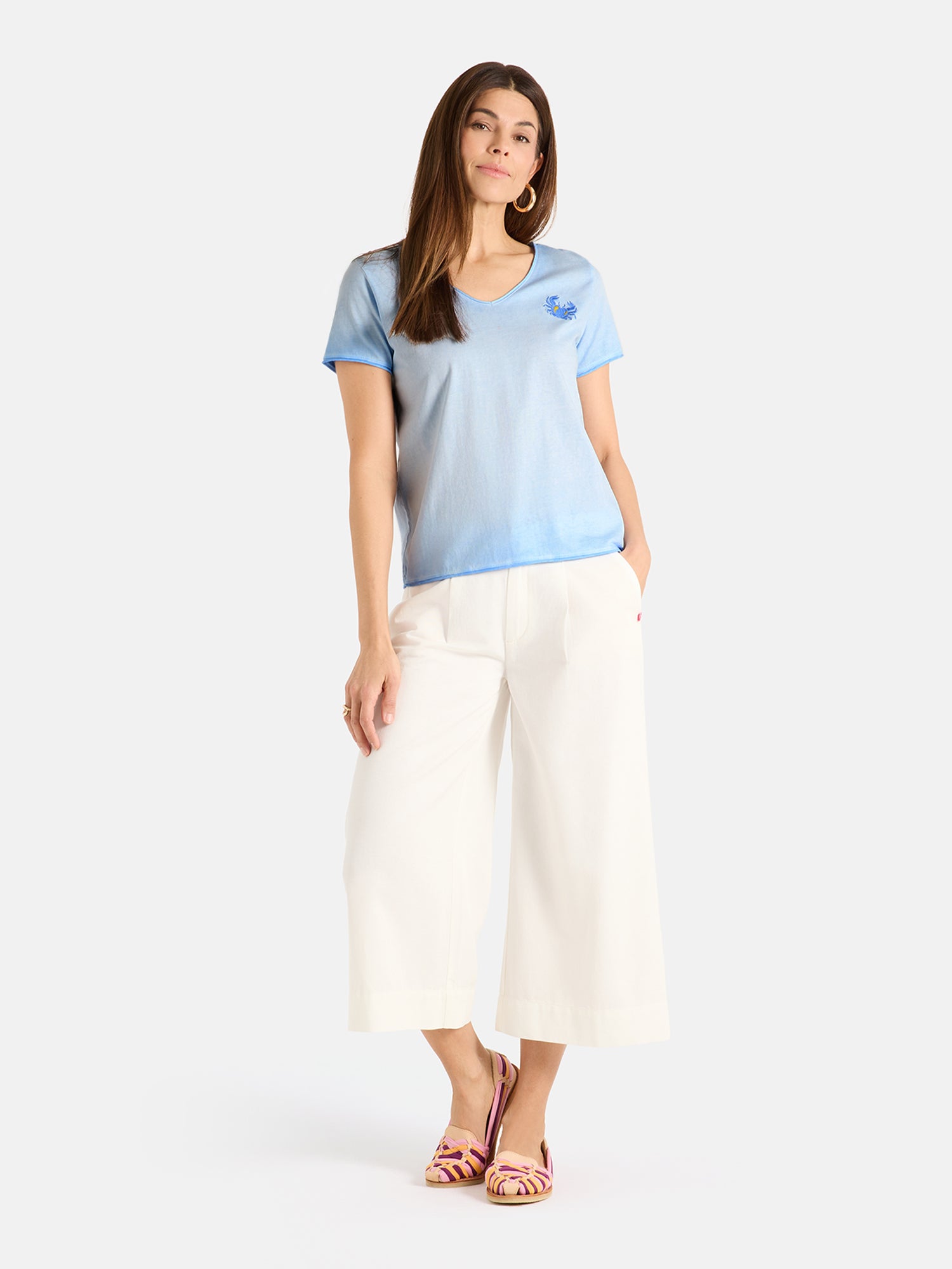 Shirt "KarlaL" aus Baumwolle