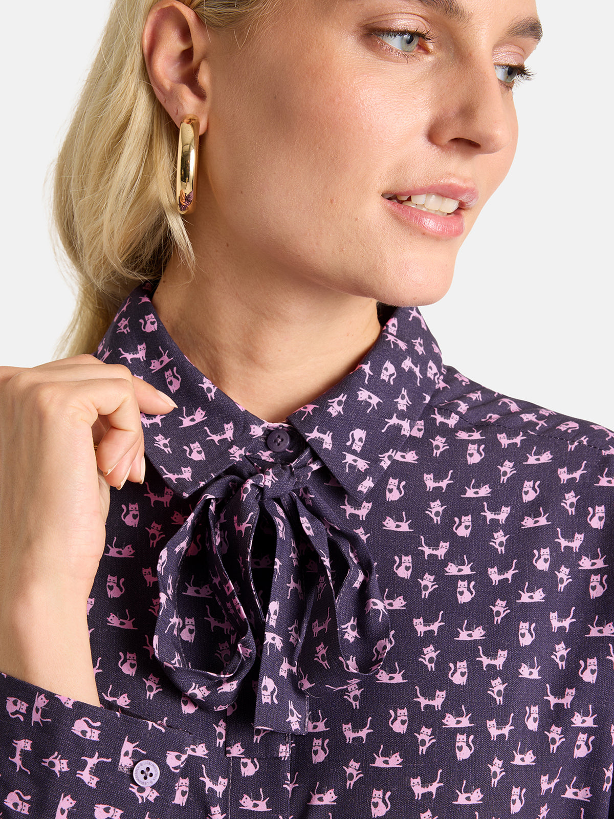 Bluse "KissaL" aus Viskose