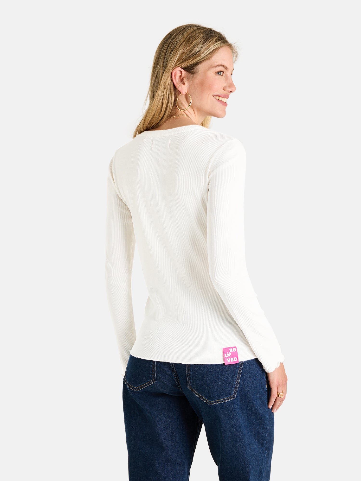 Longsleeve "KyraEP" mit Elasthan