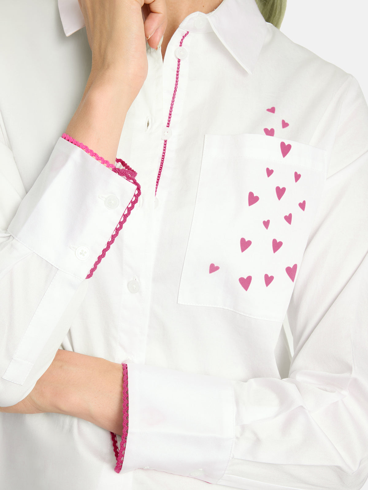 Bluse "KyraL" aus Baumwolle
