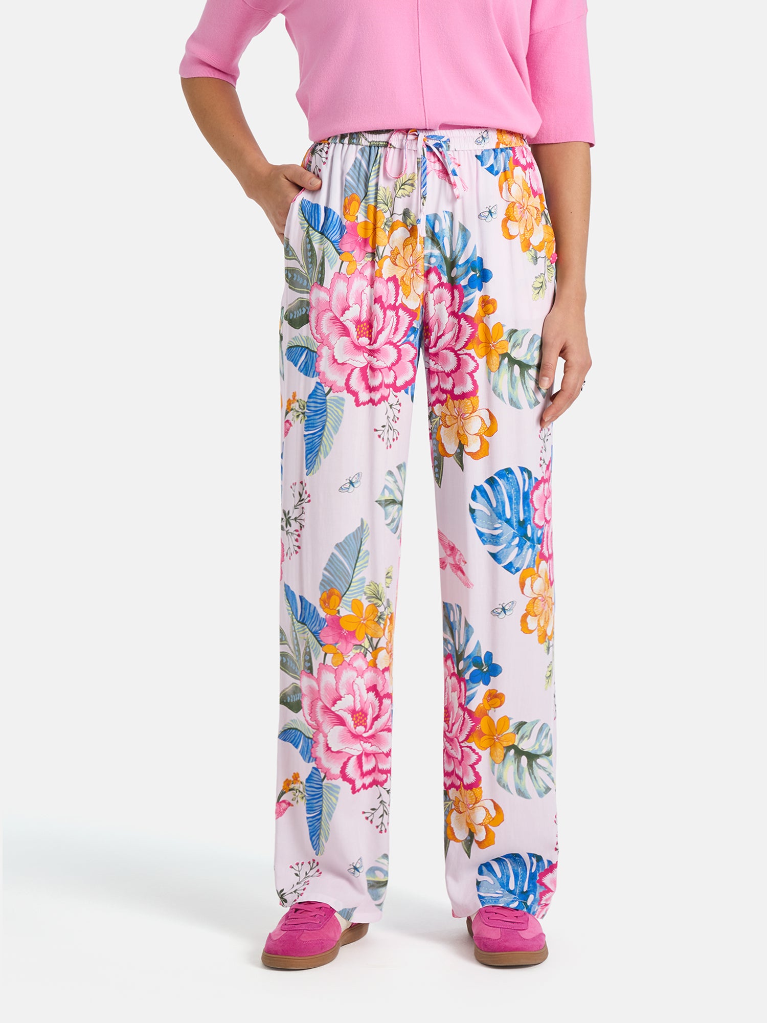 Hose "LS-65" aus Viskose