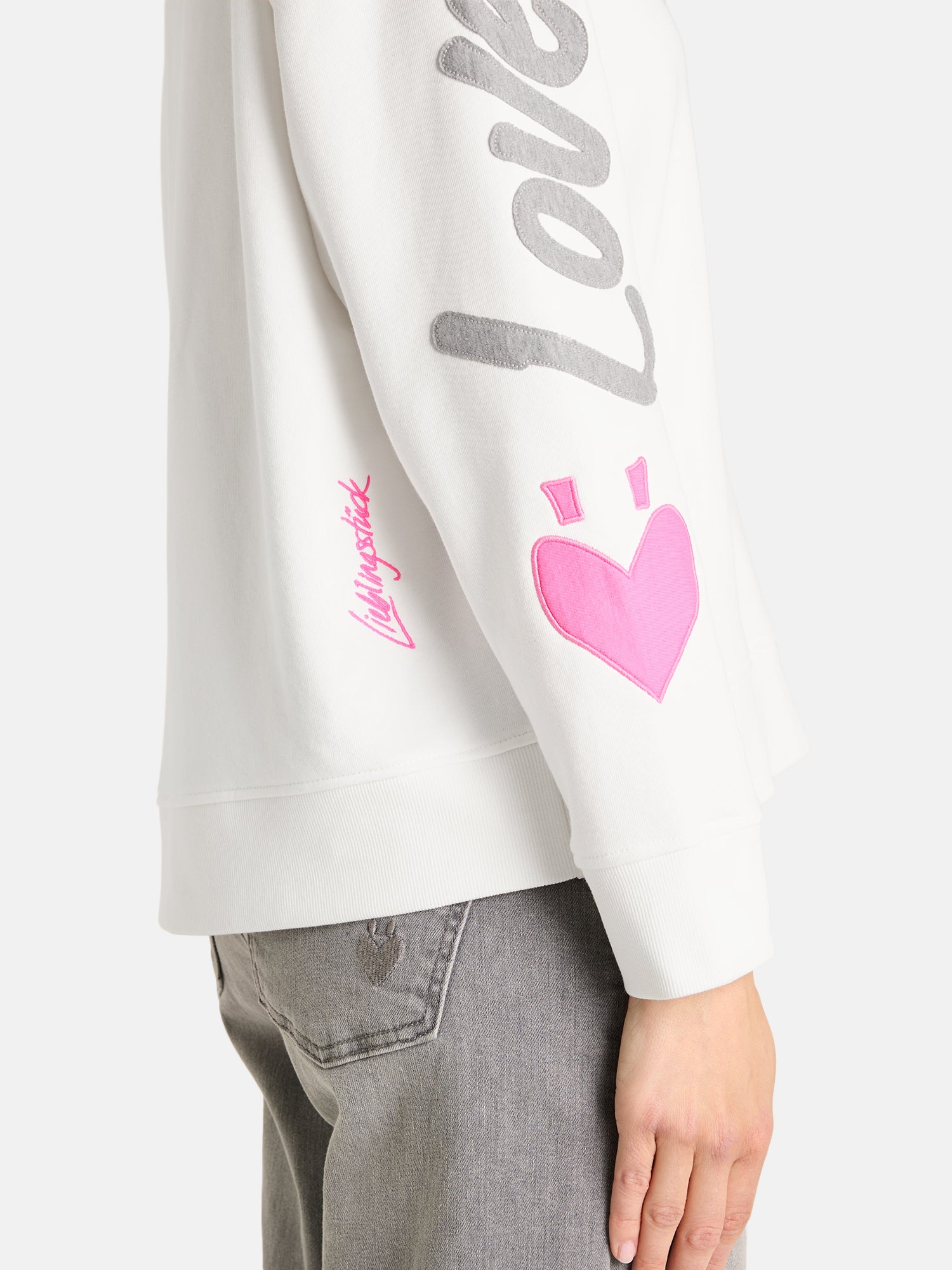 Sweater "LatifahEP" aus Baumwollmix
