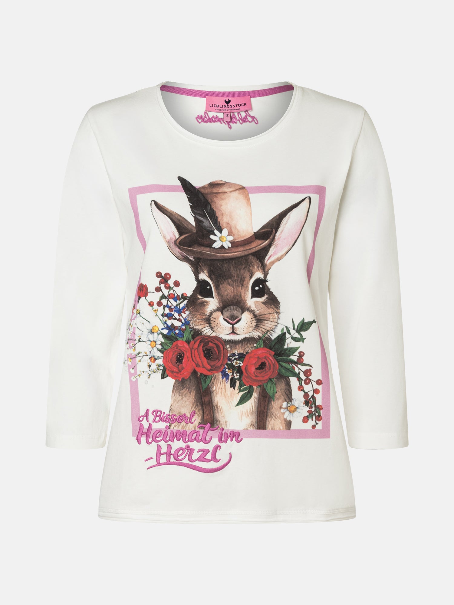 Langarmshirt "LeonaL" mit Elasthan