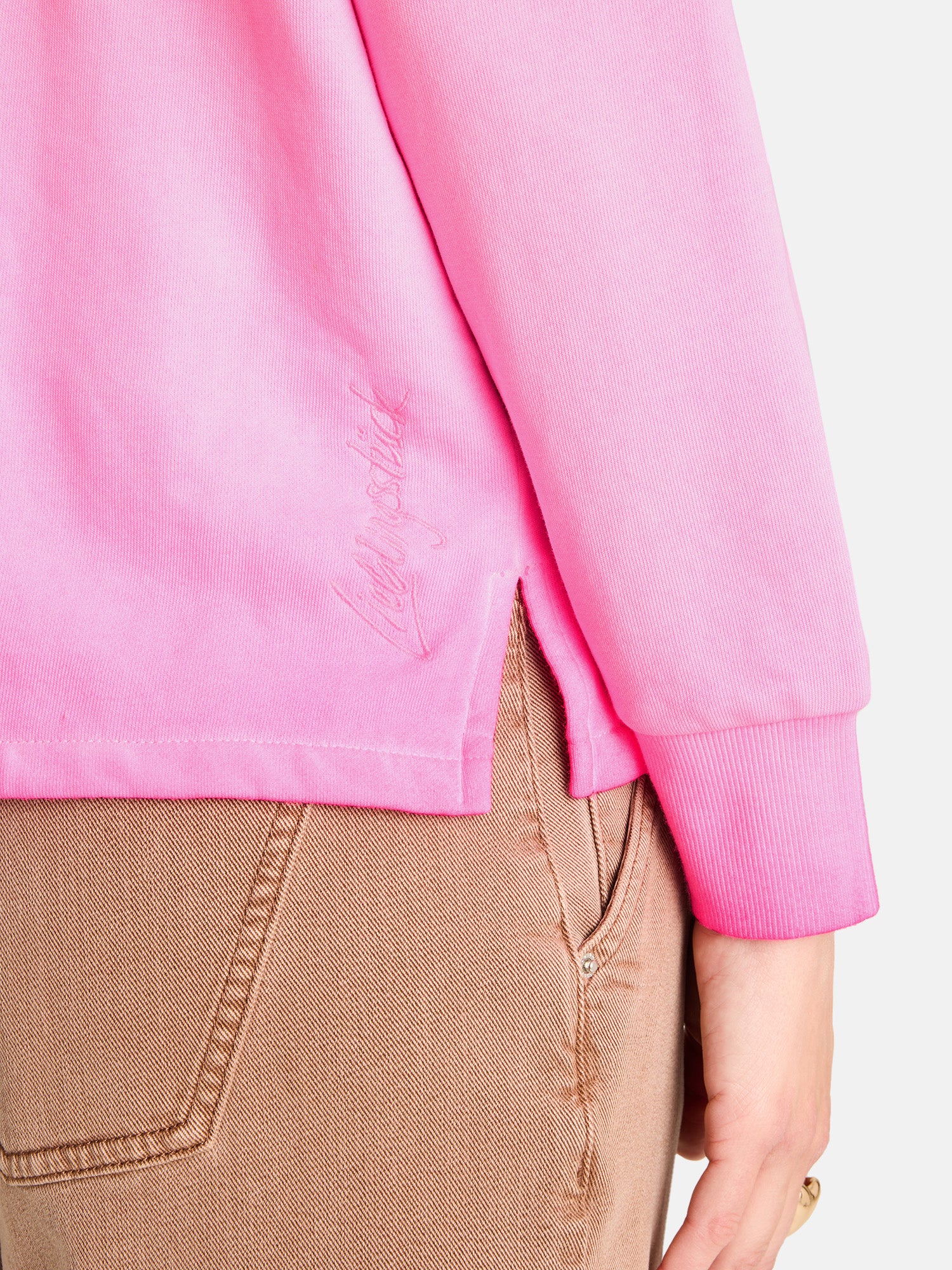 Sweater "LindaL" aus Baumwollmix