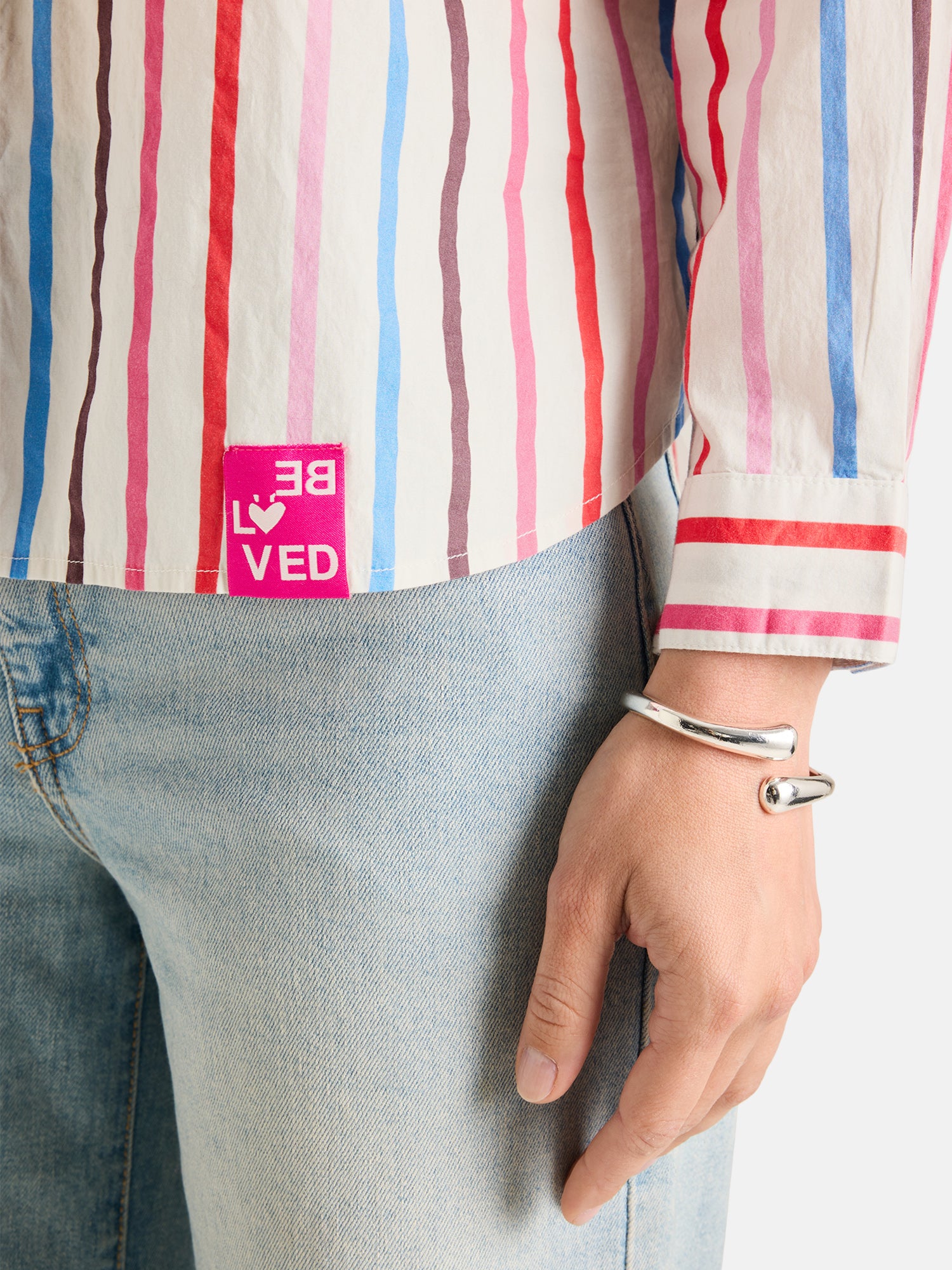 Bluse "LisaL" aus Baumwolle