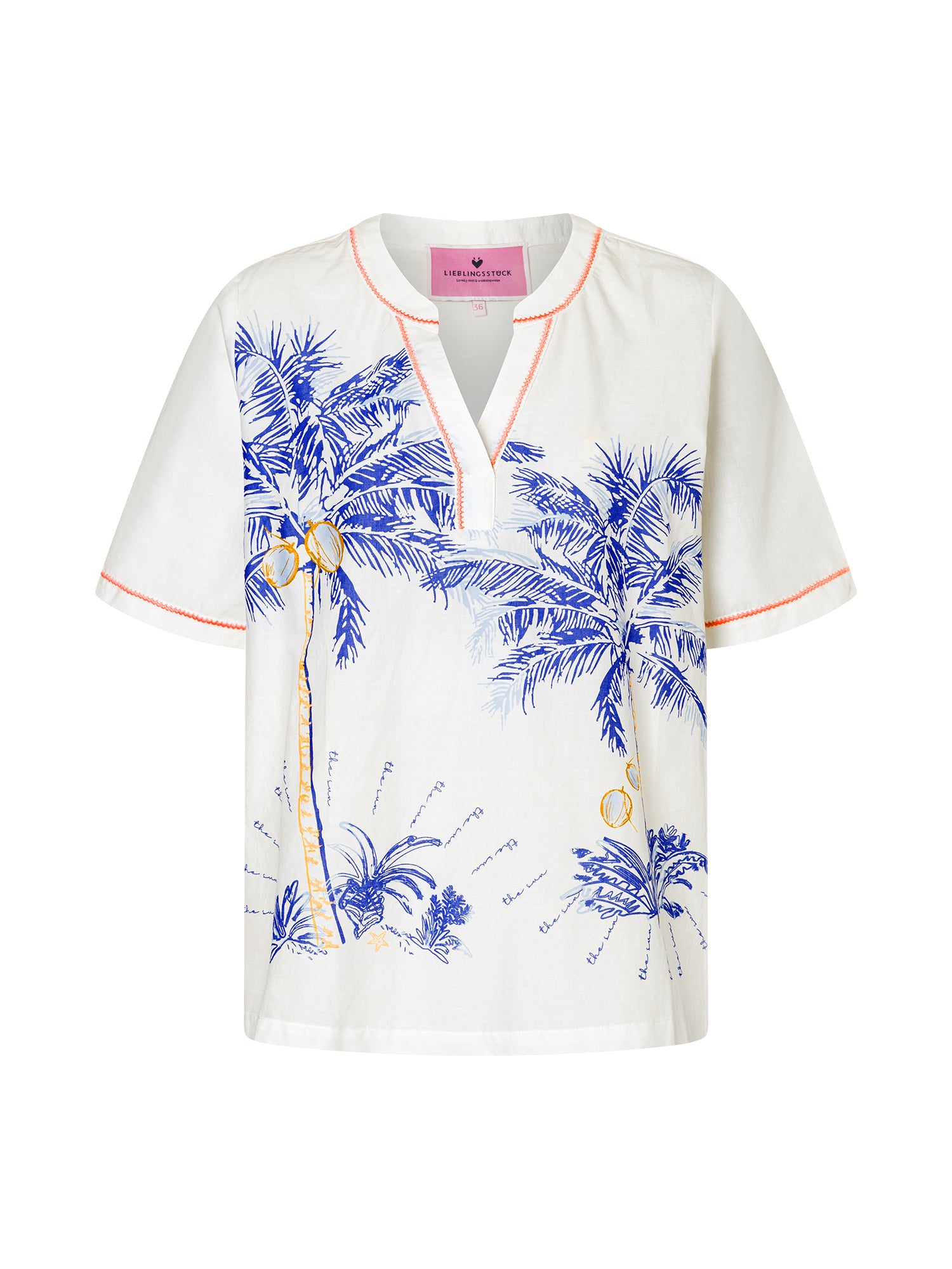 Bluse "LunaL" aus Baumwolle