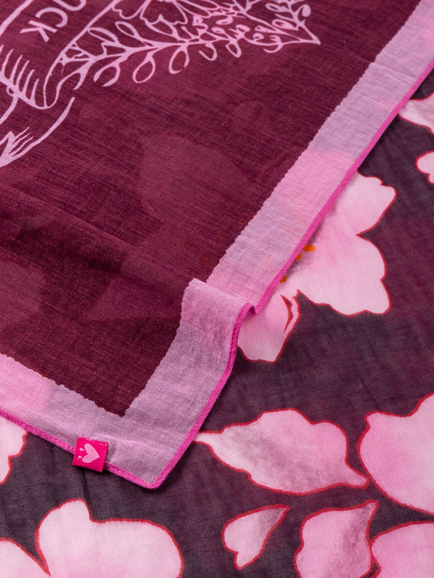 Tuch "MadiL" aus Baumwolle