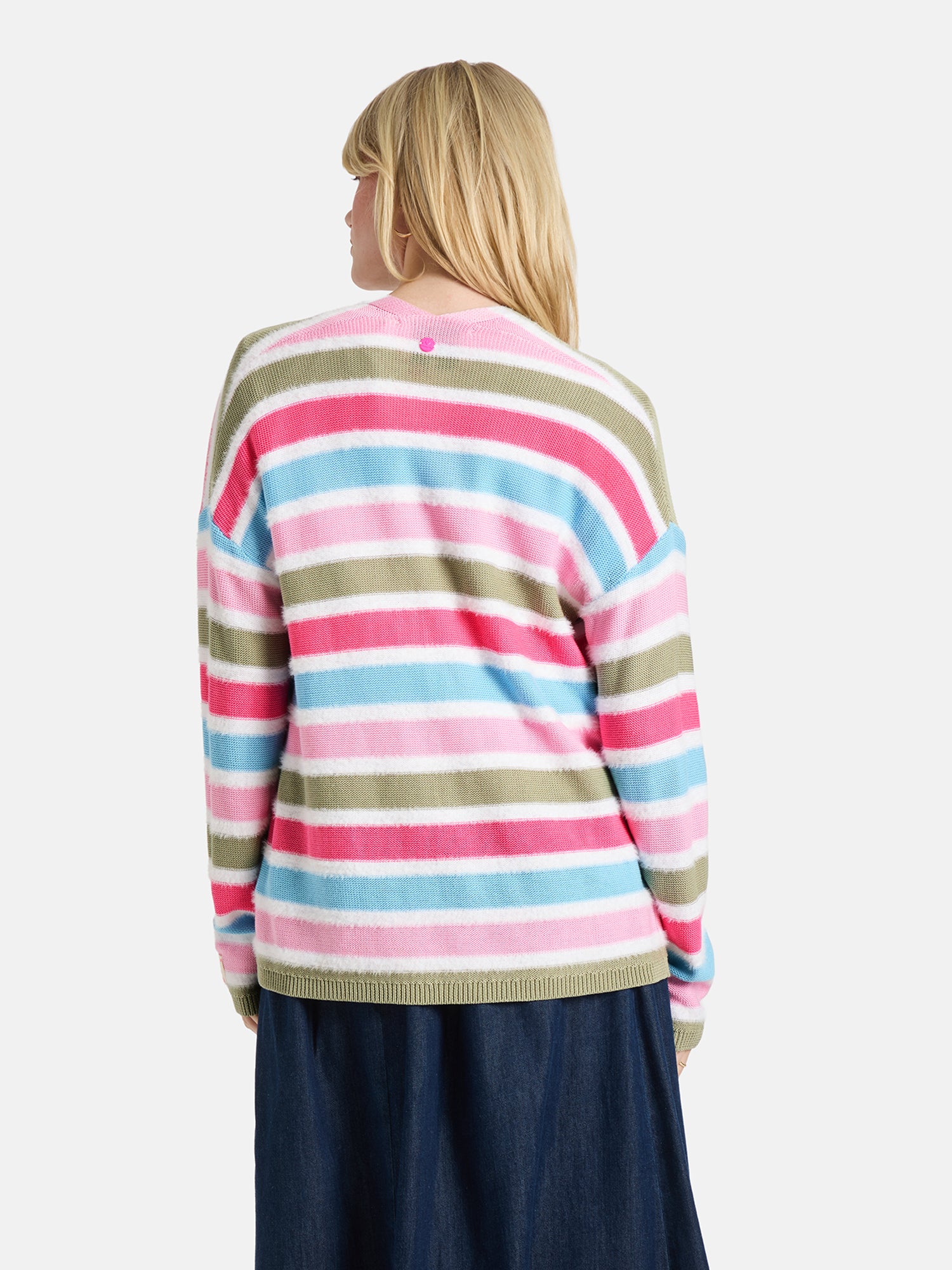 Strickjacke "MaliskiL" aus Baumwollmix