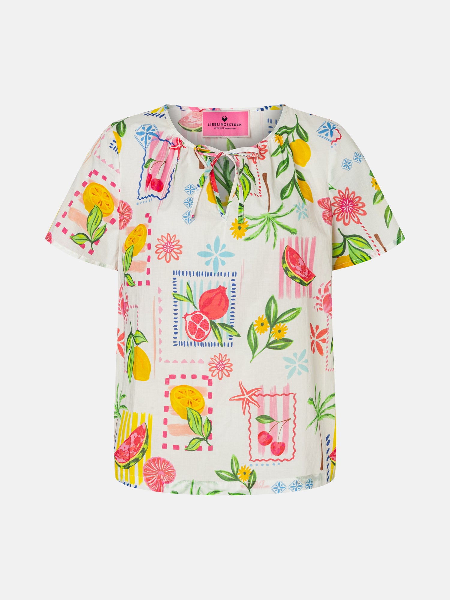 Bluse "MarcellinaL" aus Baumwolle