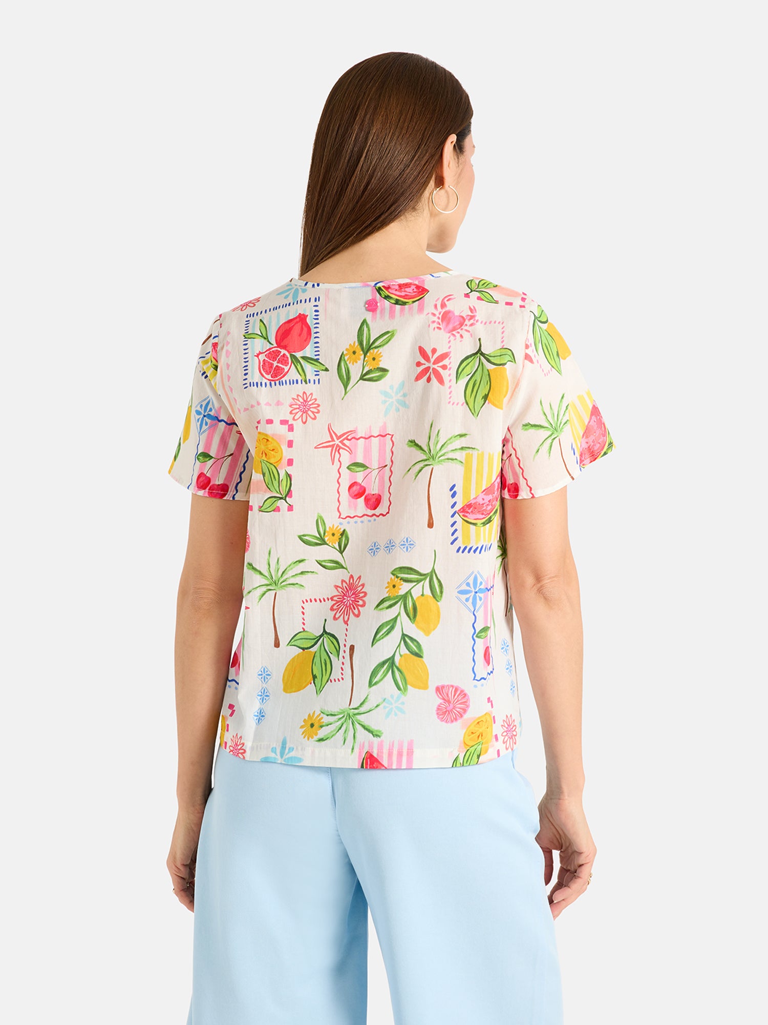 Bluse "MarcellinaL" aus Baumwolle