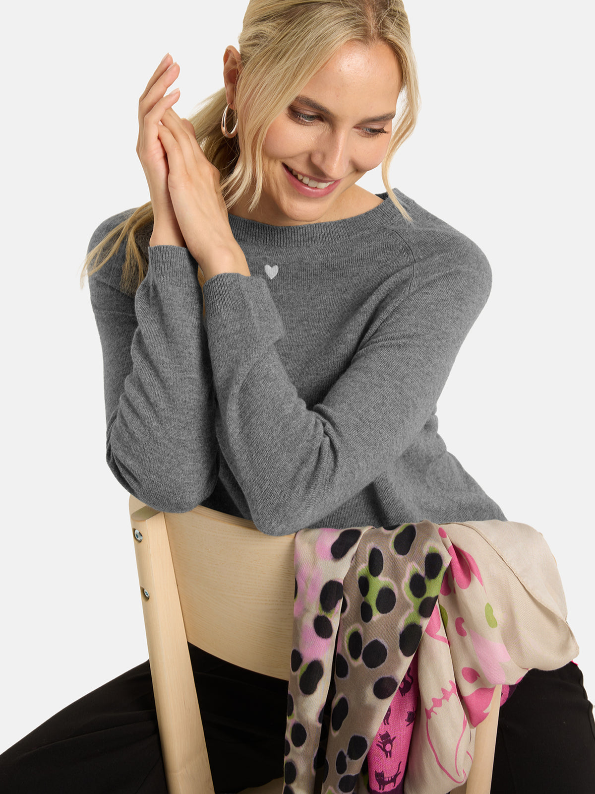 Pullover "MaxiL" mit Kaschmir