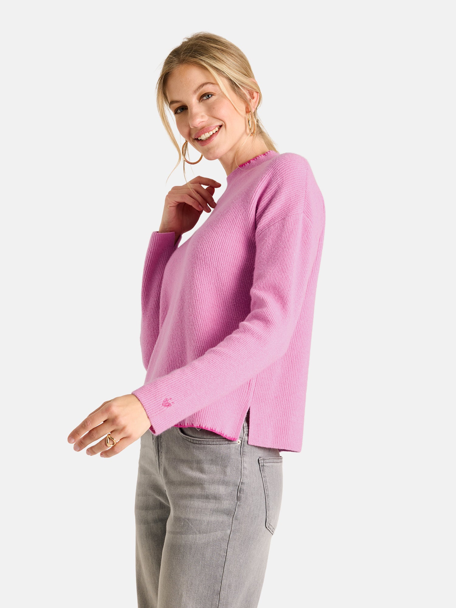 Pullover "MinouL" mit Elasthan