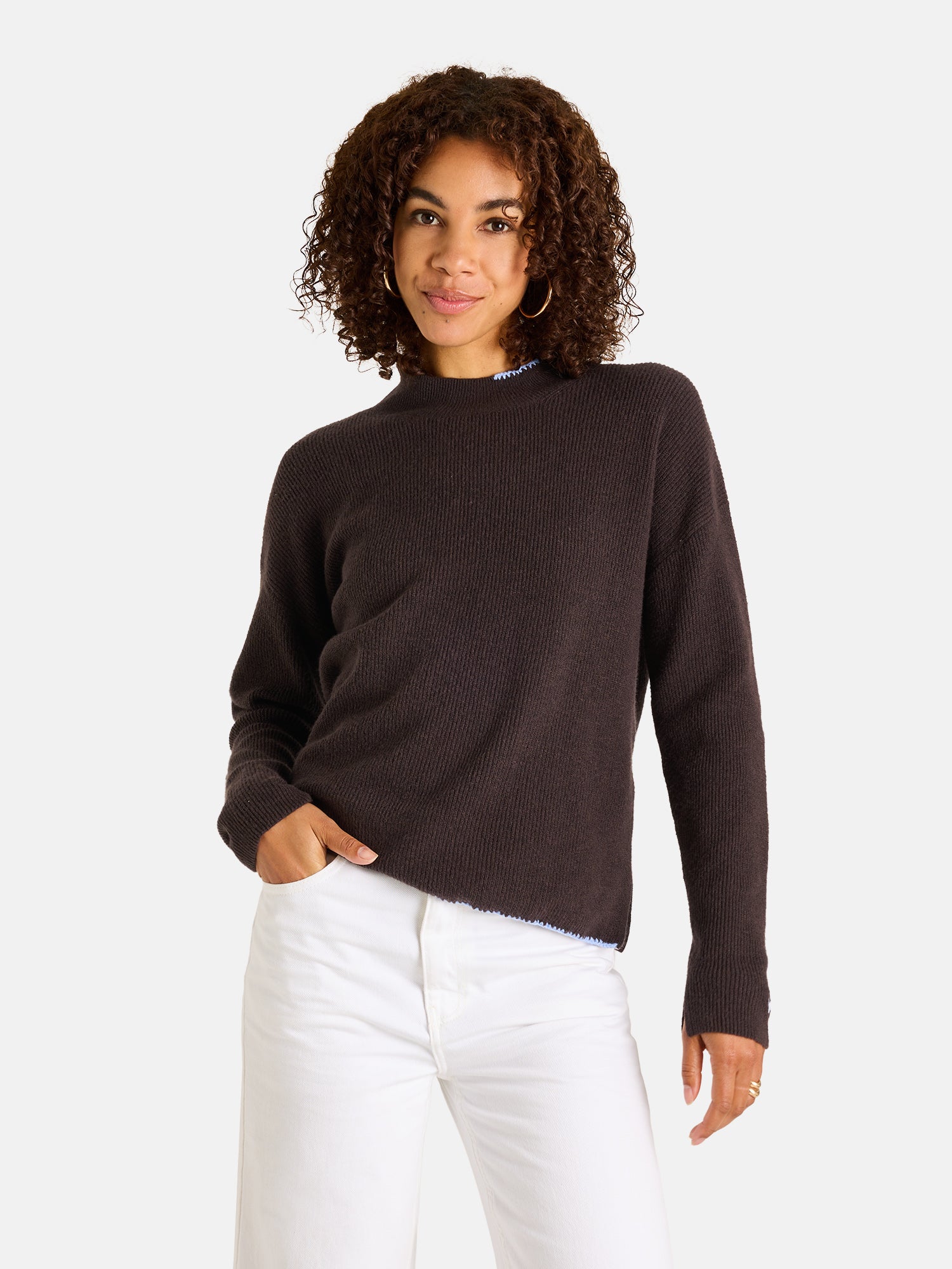 Pullover "MinouL" mit Elasthan