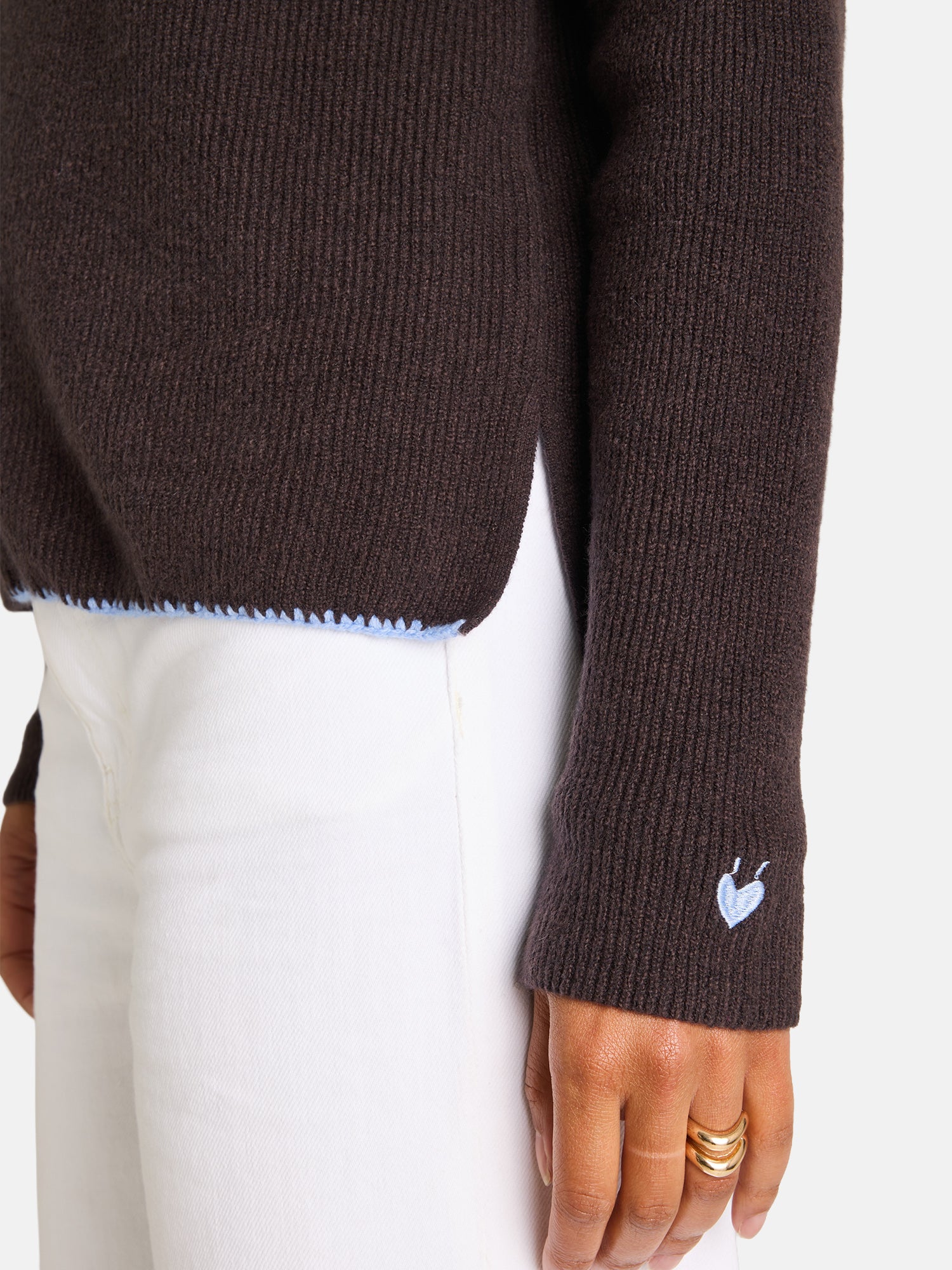 Pullover "MinouL" mit Elasthan
