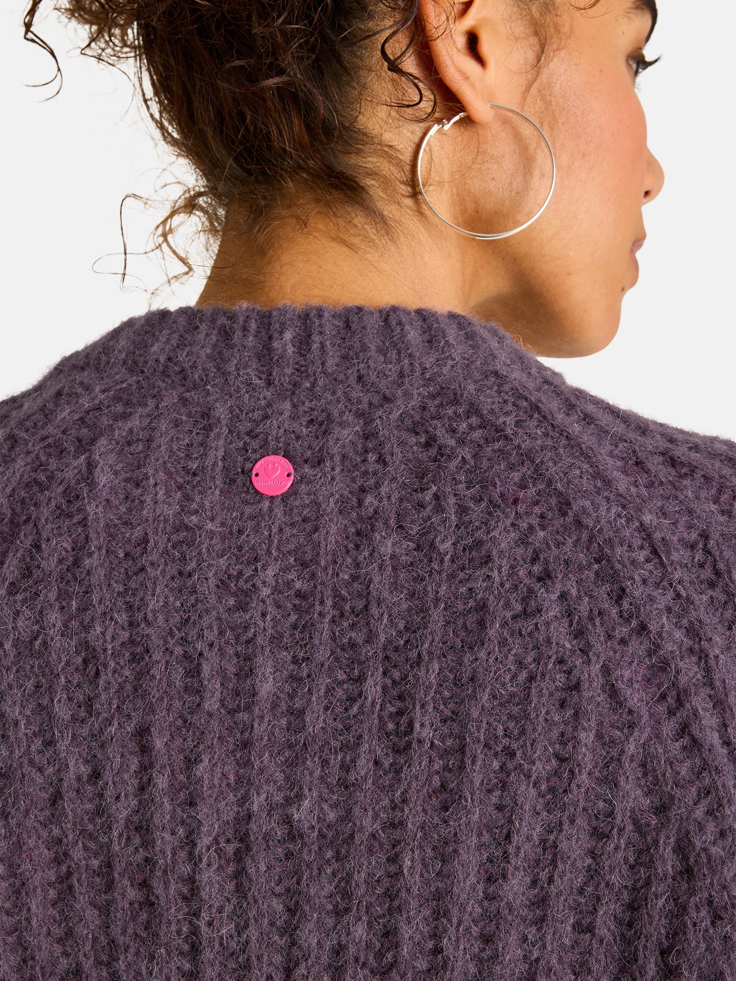 Strickjacke "MizaL" aus Alpaka-Wollmix