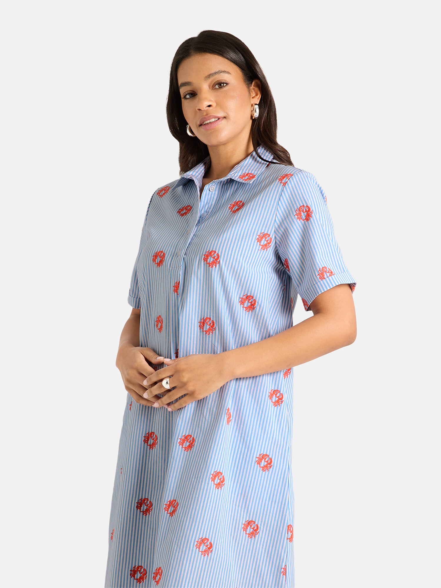 Kleid "NaraL" aus Bauwolle