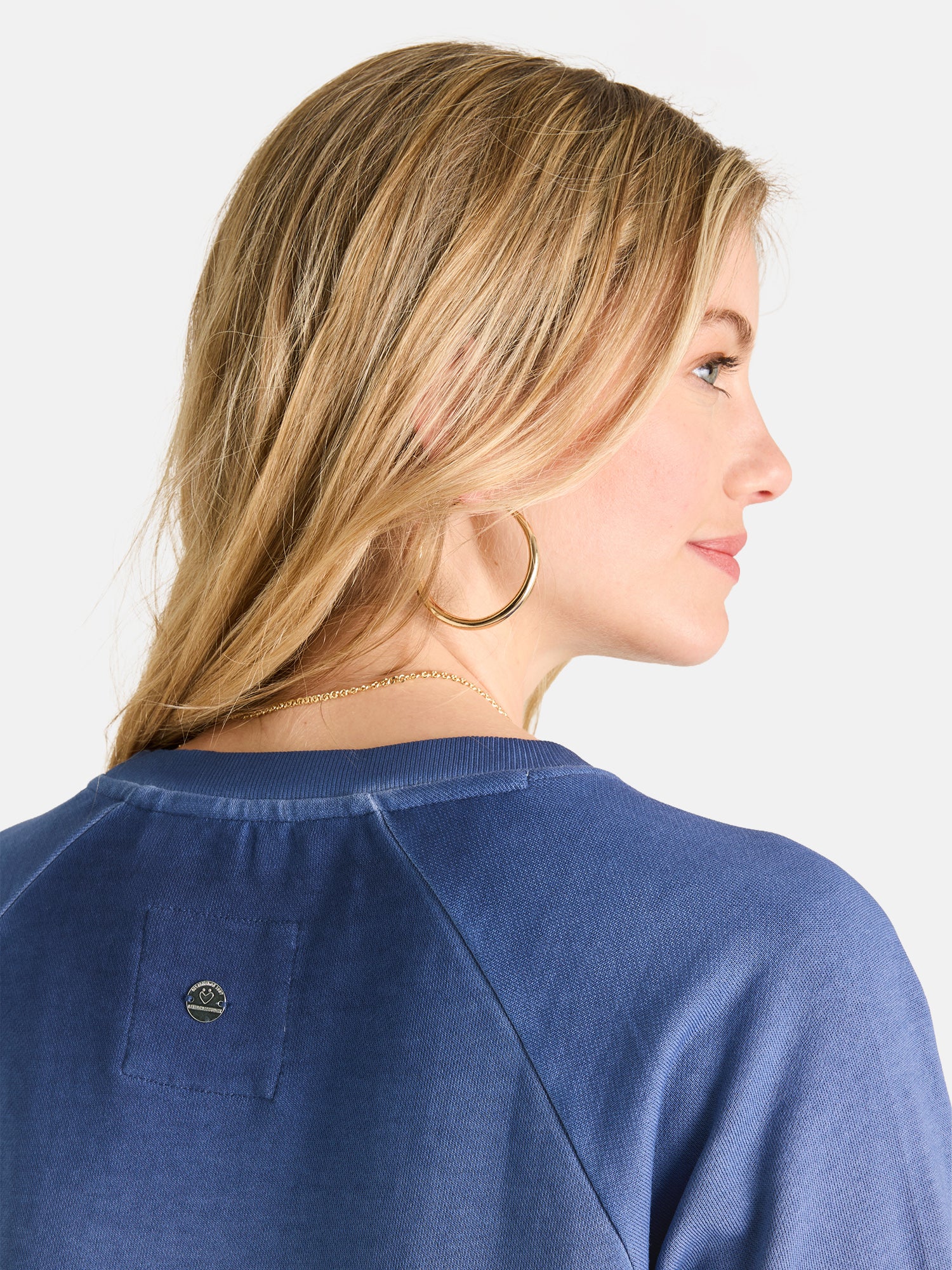 Sweatshirt "NavyEP" aus Baumwolle