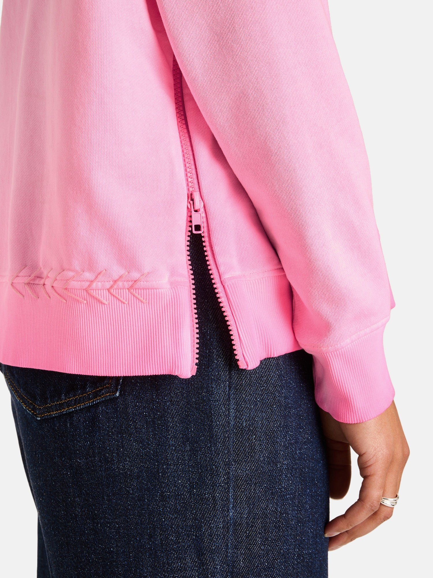 Sweatshirt "NavyEP" aus Baumwolle