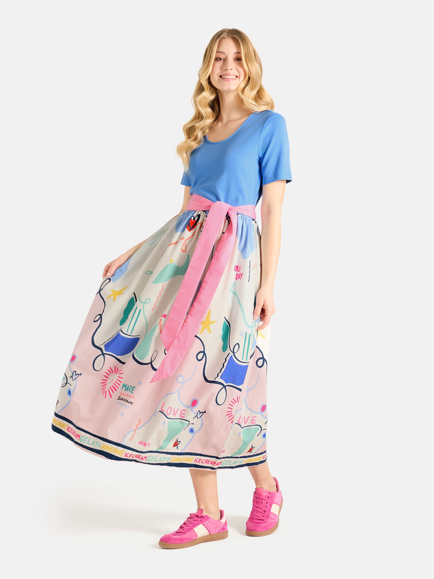 Kleid "RabieL" aus Baumwollmix