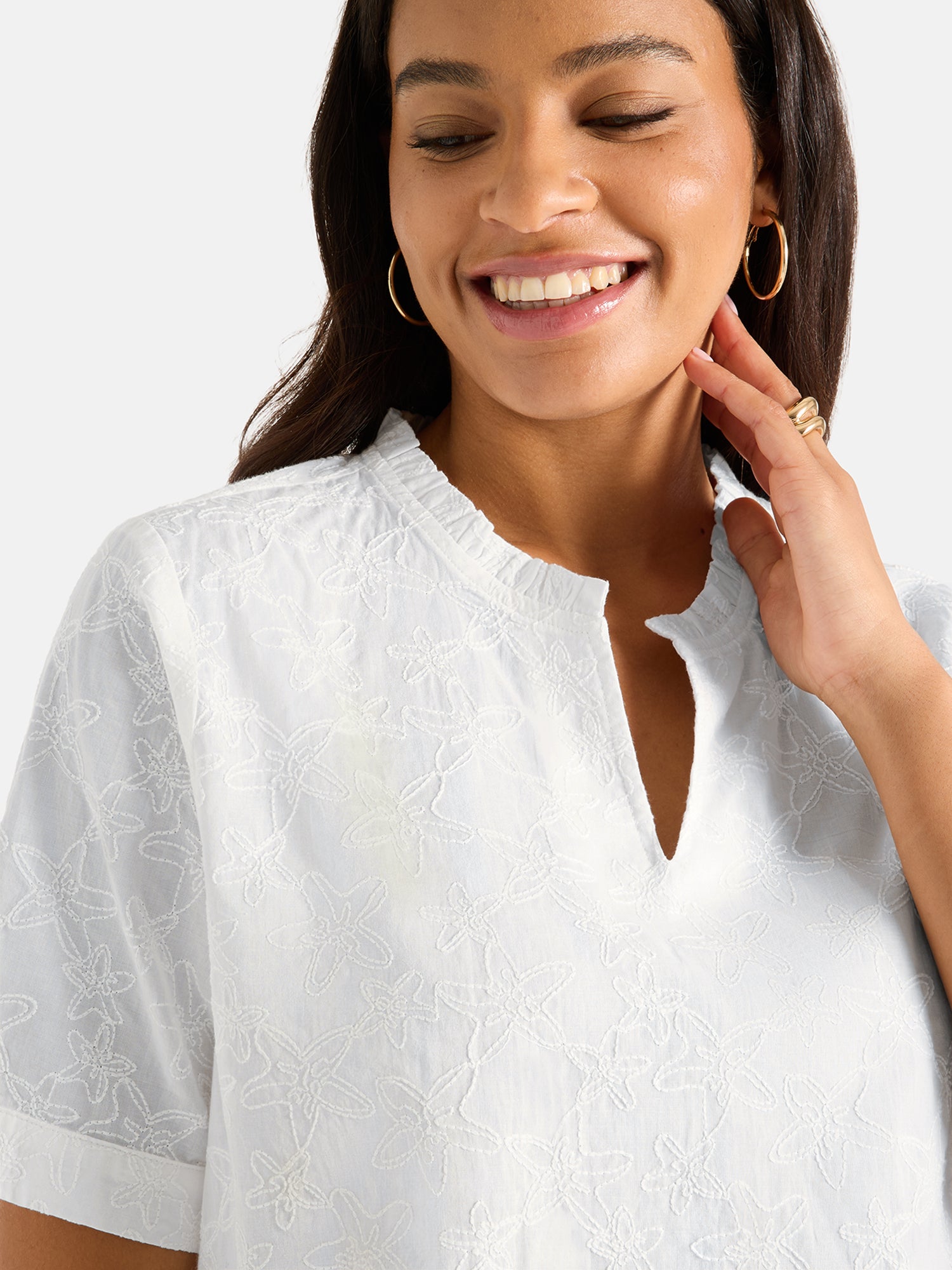 Bluse "RamiraL" aus Bauwolle