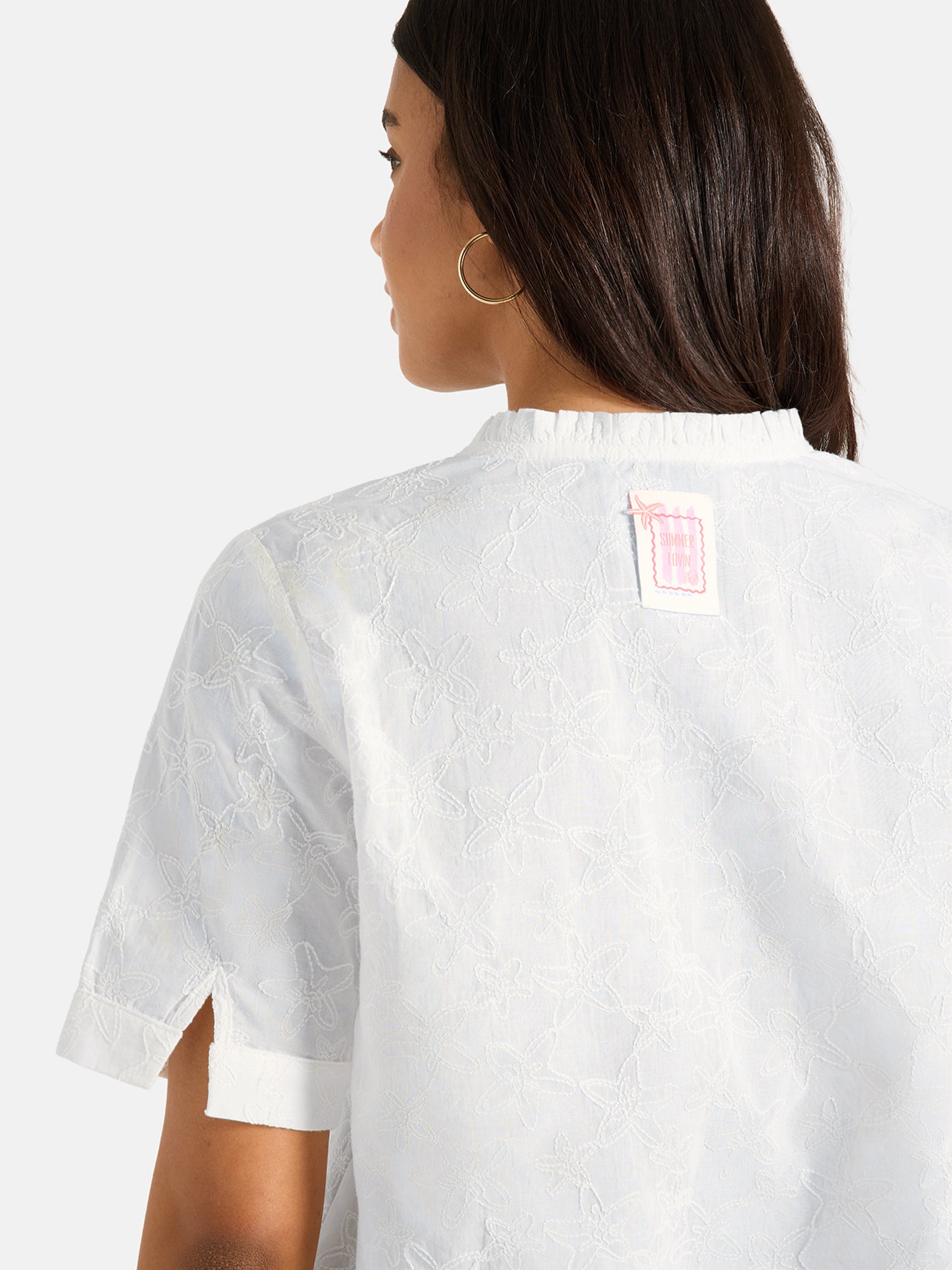Bluse "RamiraL" aus Baumwolle