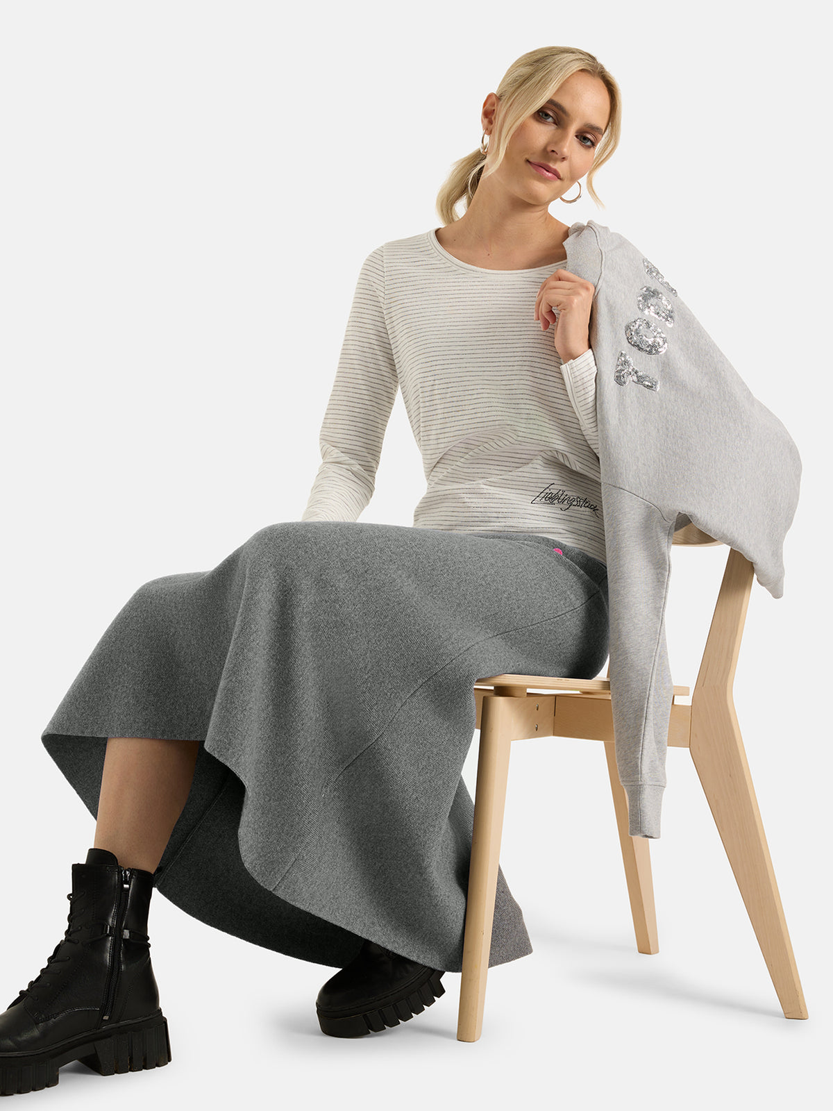 Strickrock "RankaL" mit Kaschmir