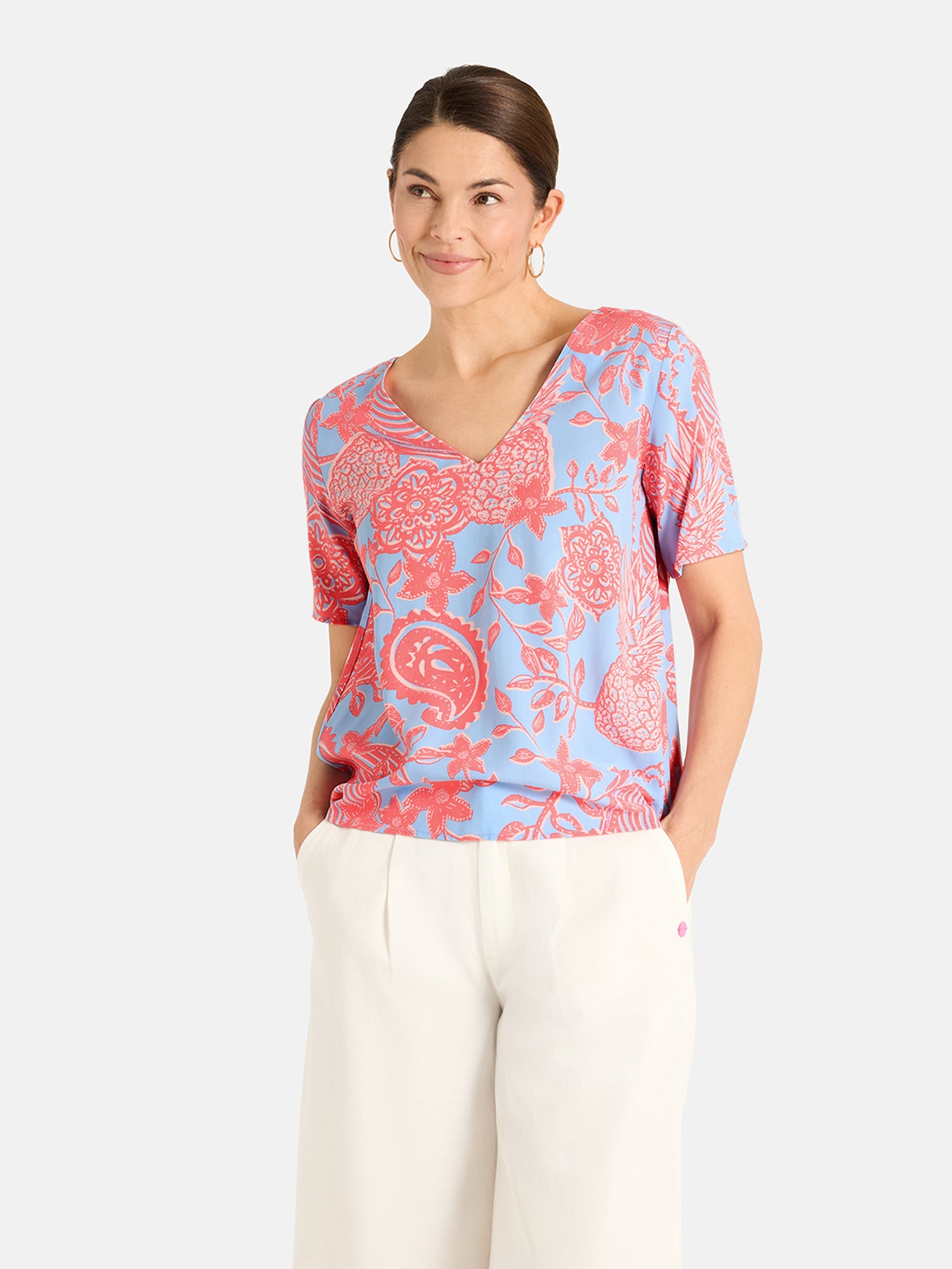 Bluse "RenaL" aus Viskose