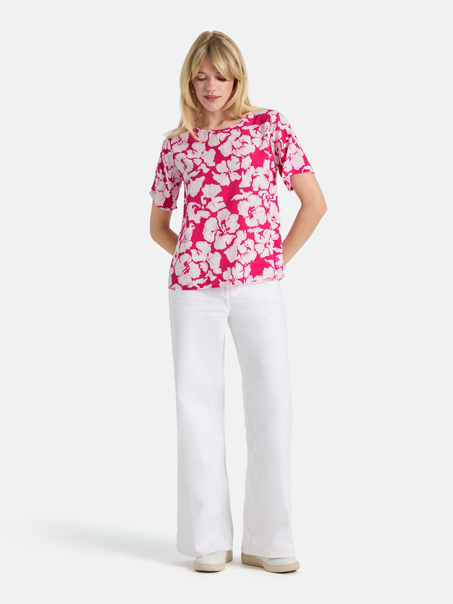 Bluse "ReneeL" aus Viskose