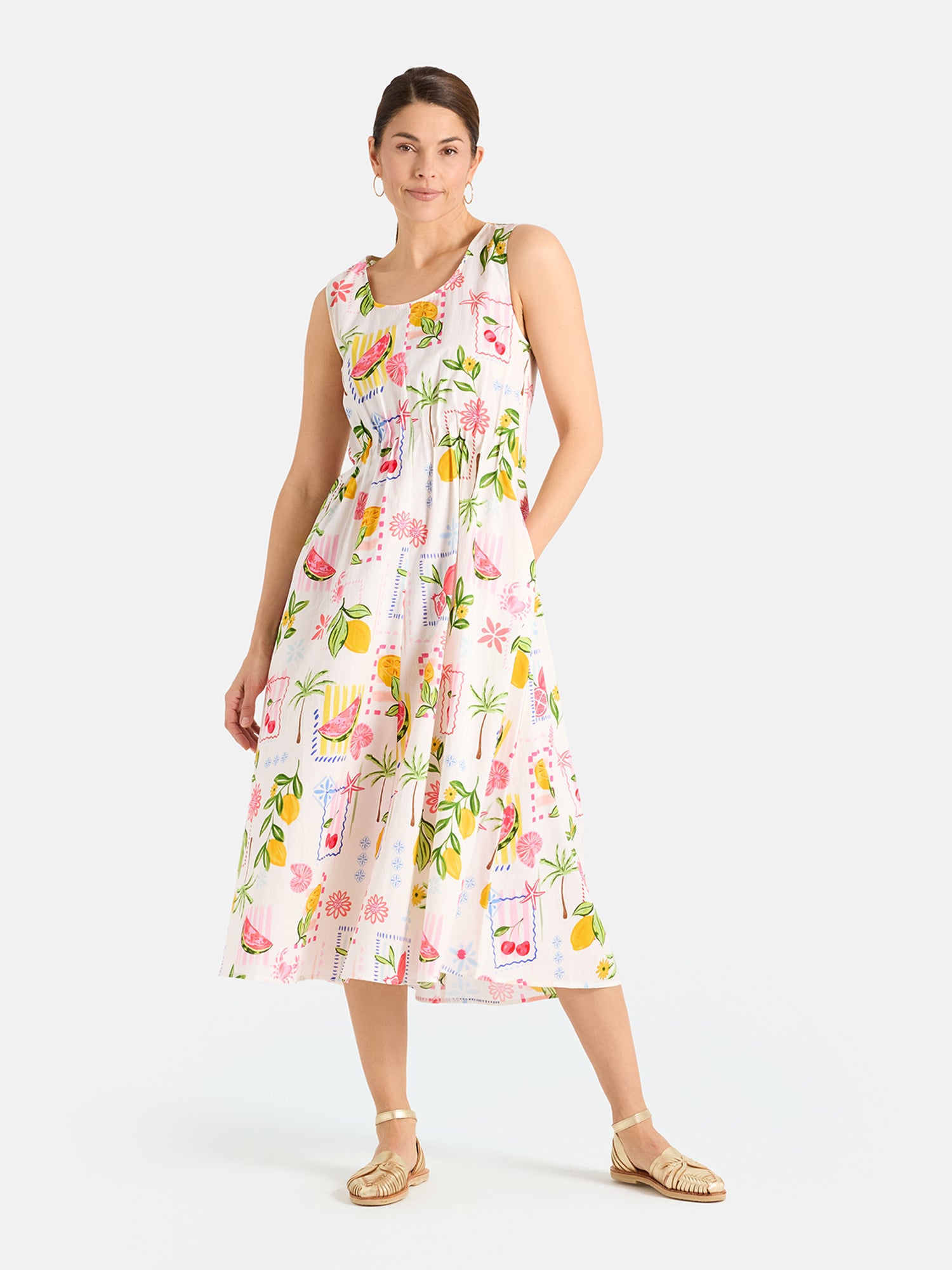 Kleid "RosaleaL" aus Bauwolle