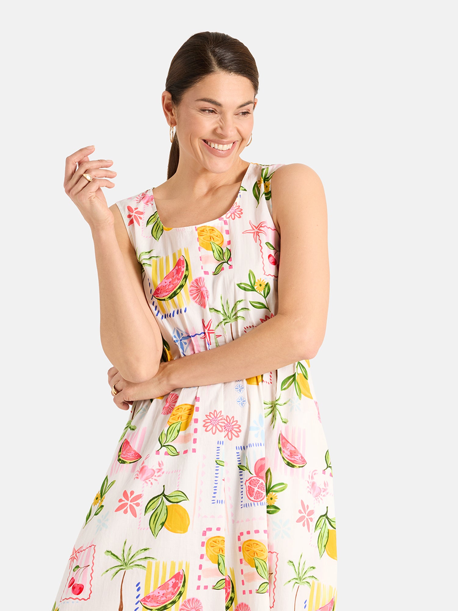 Kleid "RosaleaL" aus Bauwolle