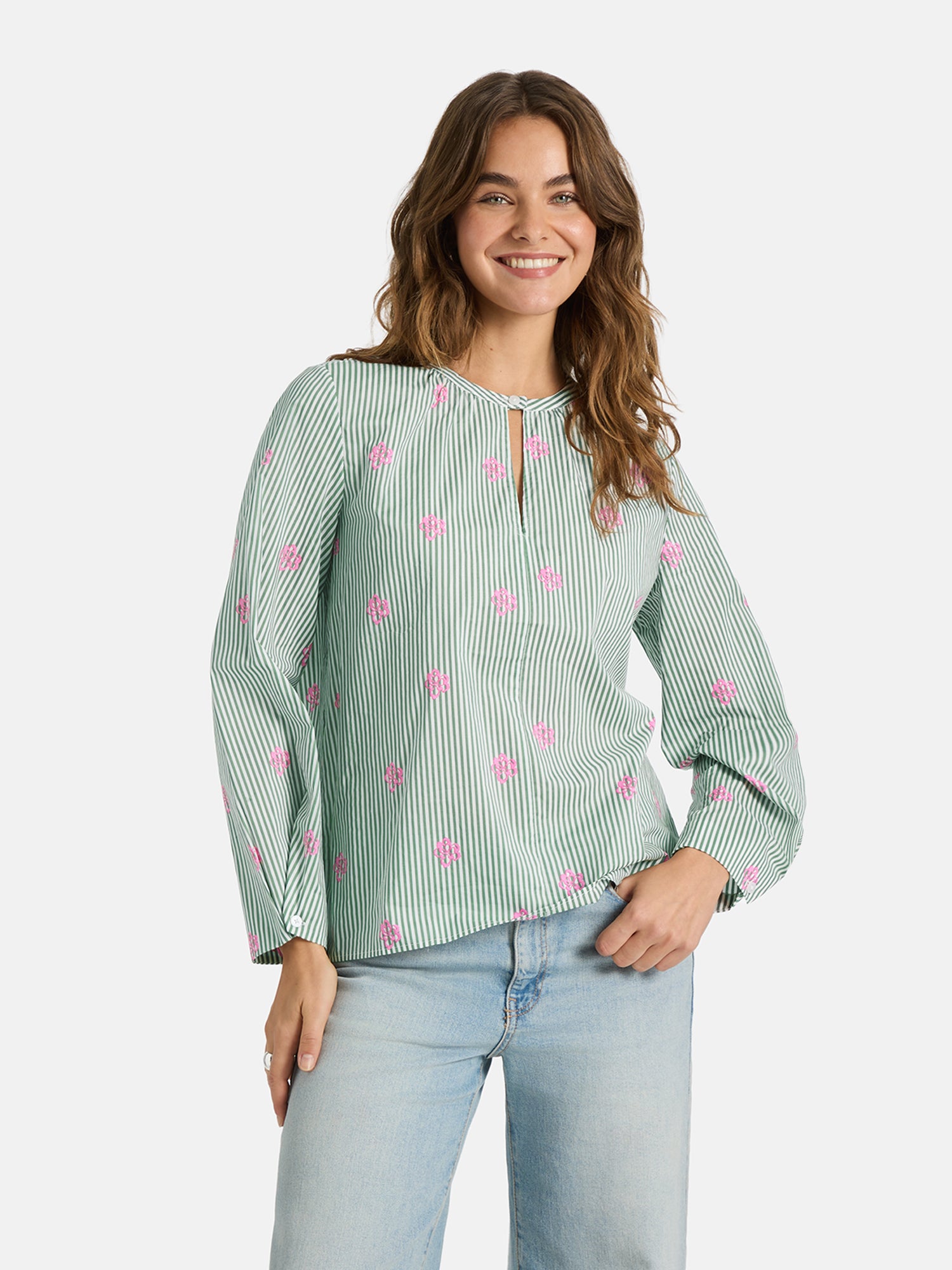 Bluse "RymL" aus Baumwolle