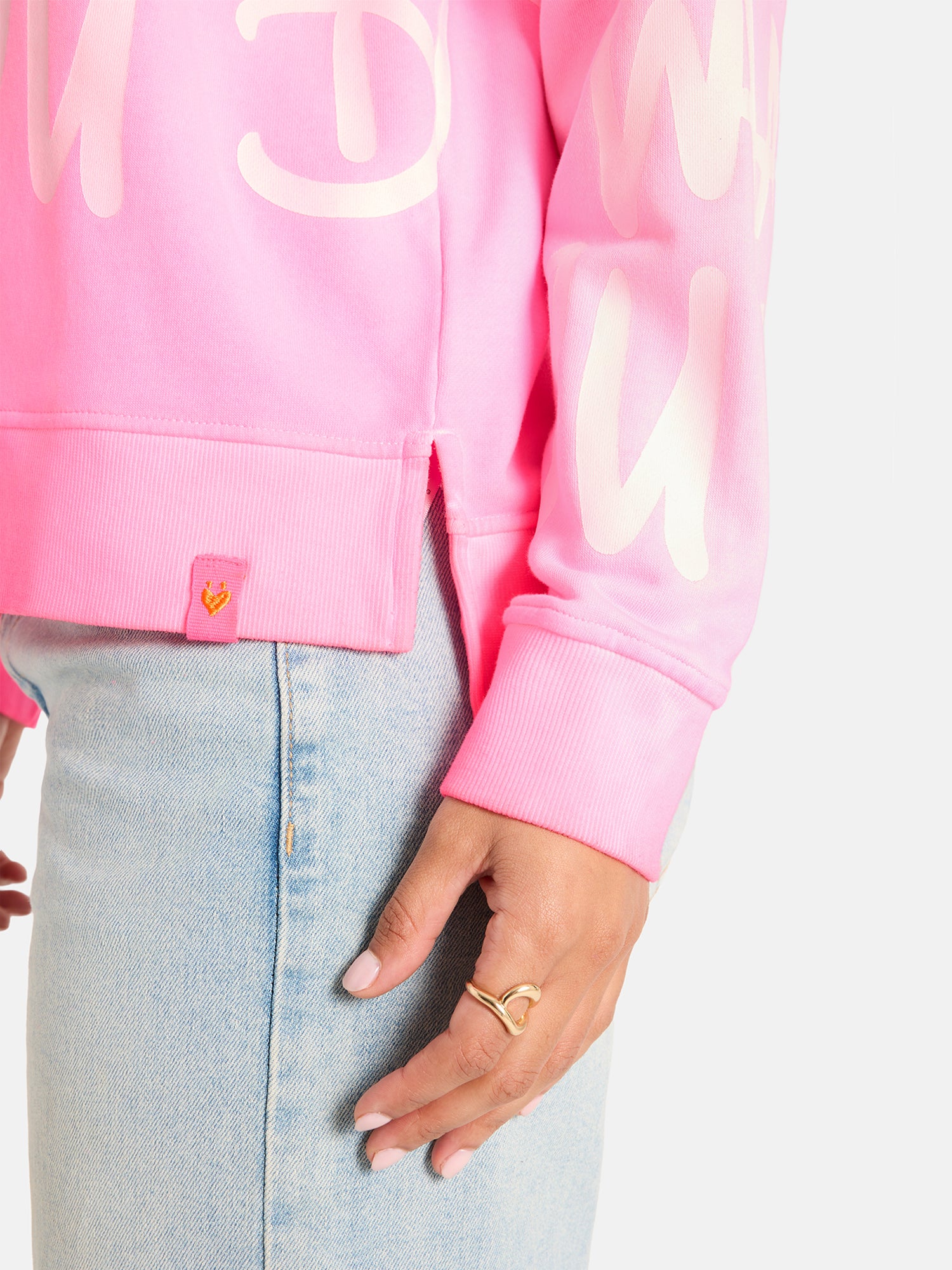 Sweater "SkipL" aus Baumwollmix