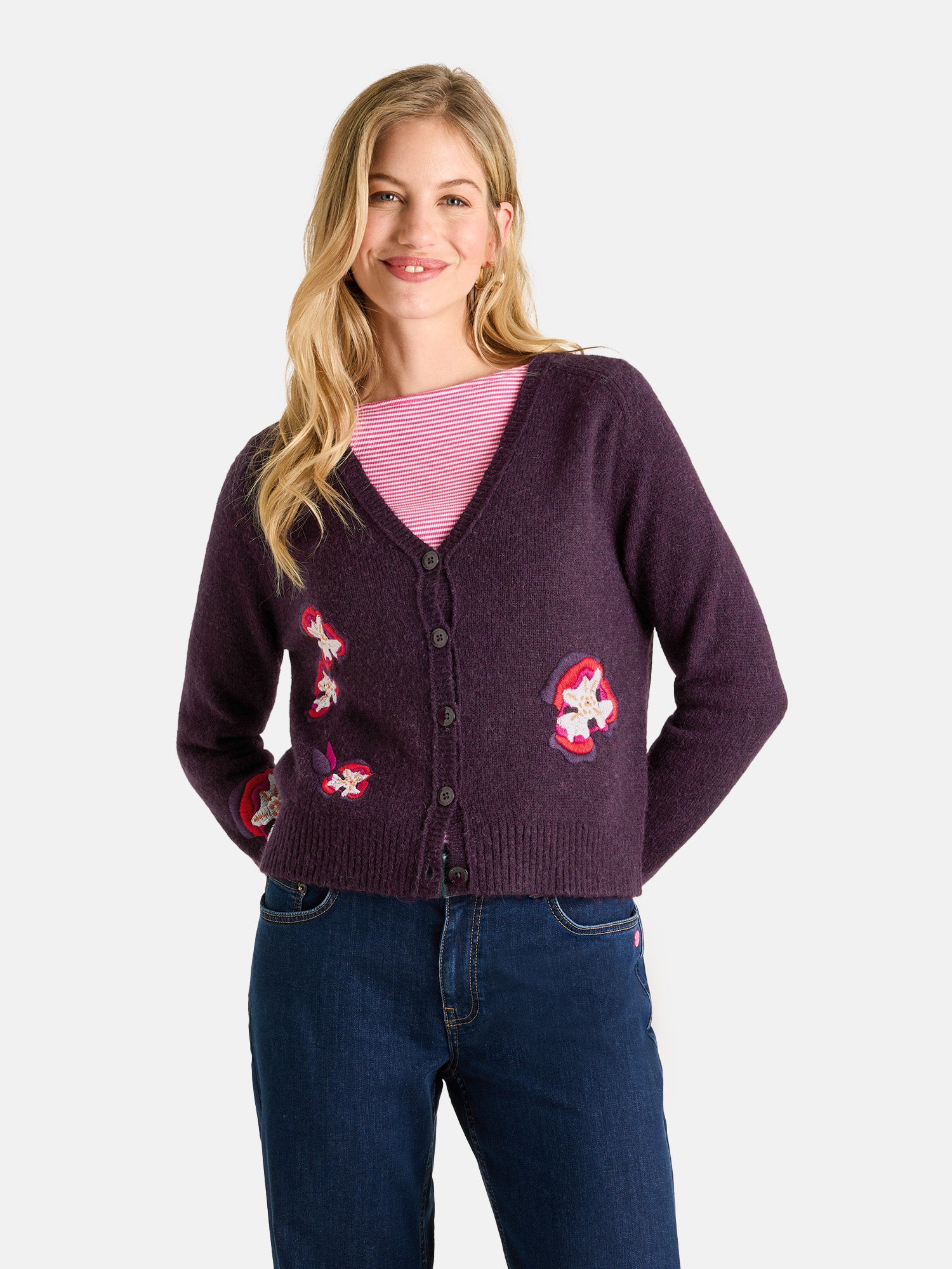 Strickjacke "SkiraL" mit Alpaka