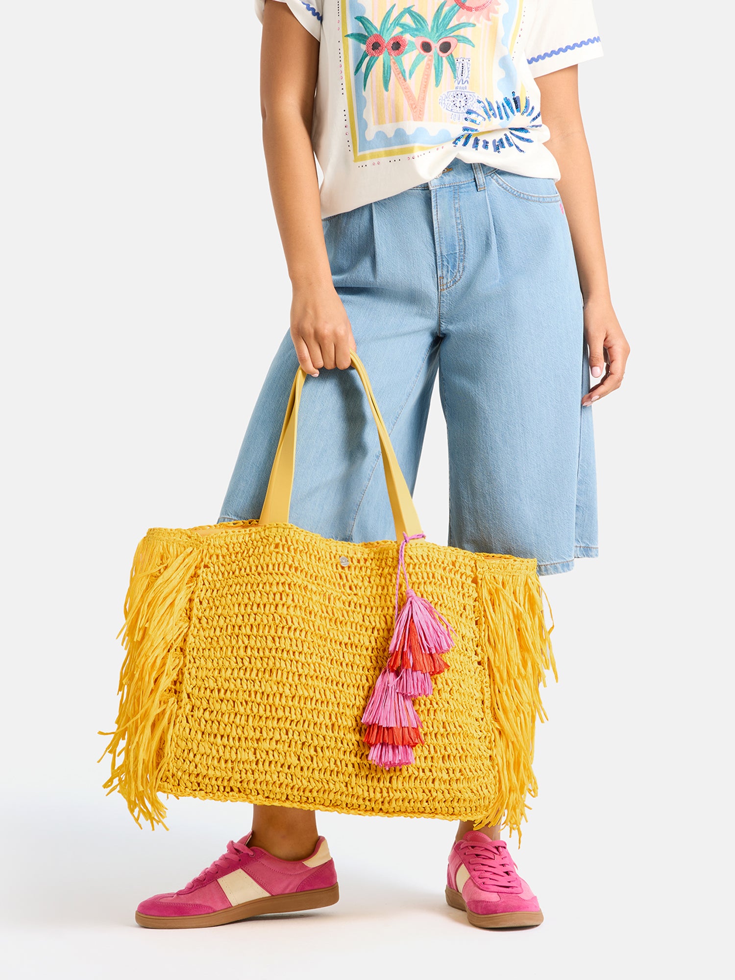 Tasche "StellaL" aus Papierstroh