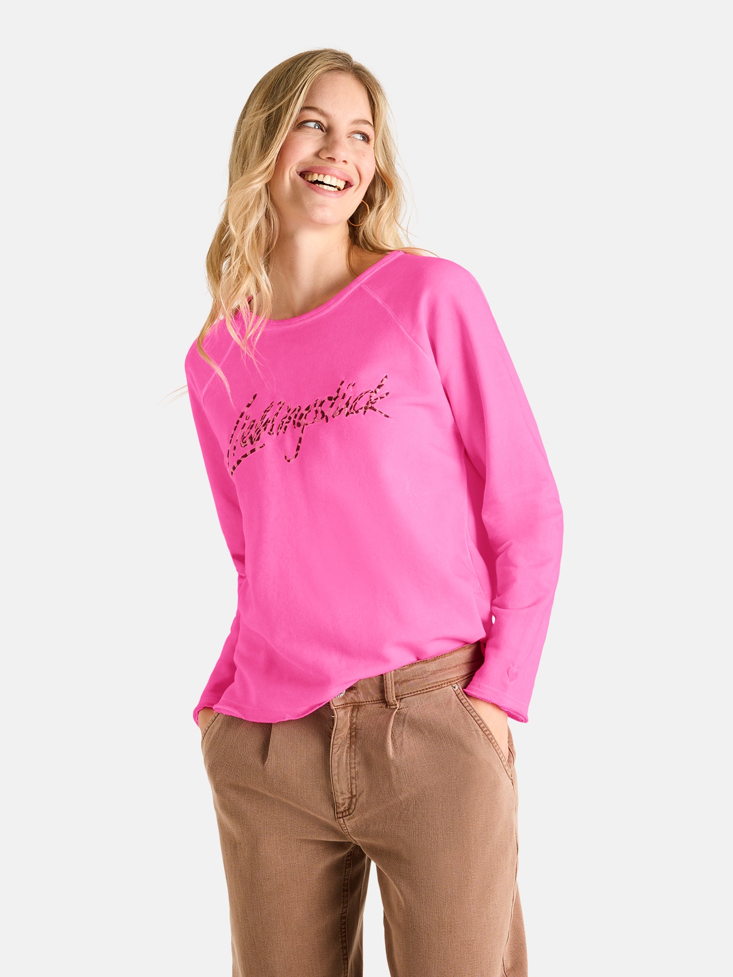 Sweater "TinaL" aus Baumwollmix