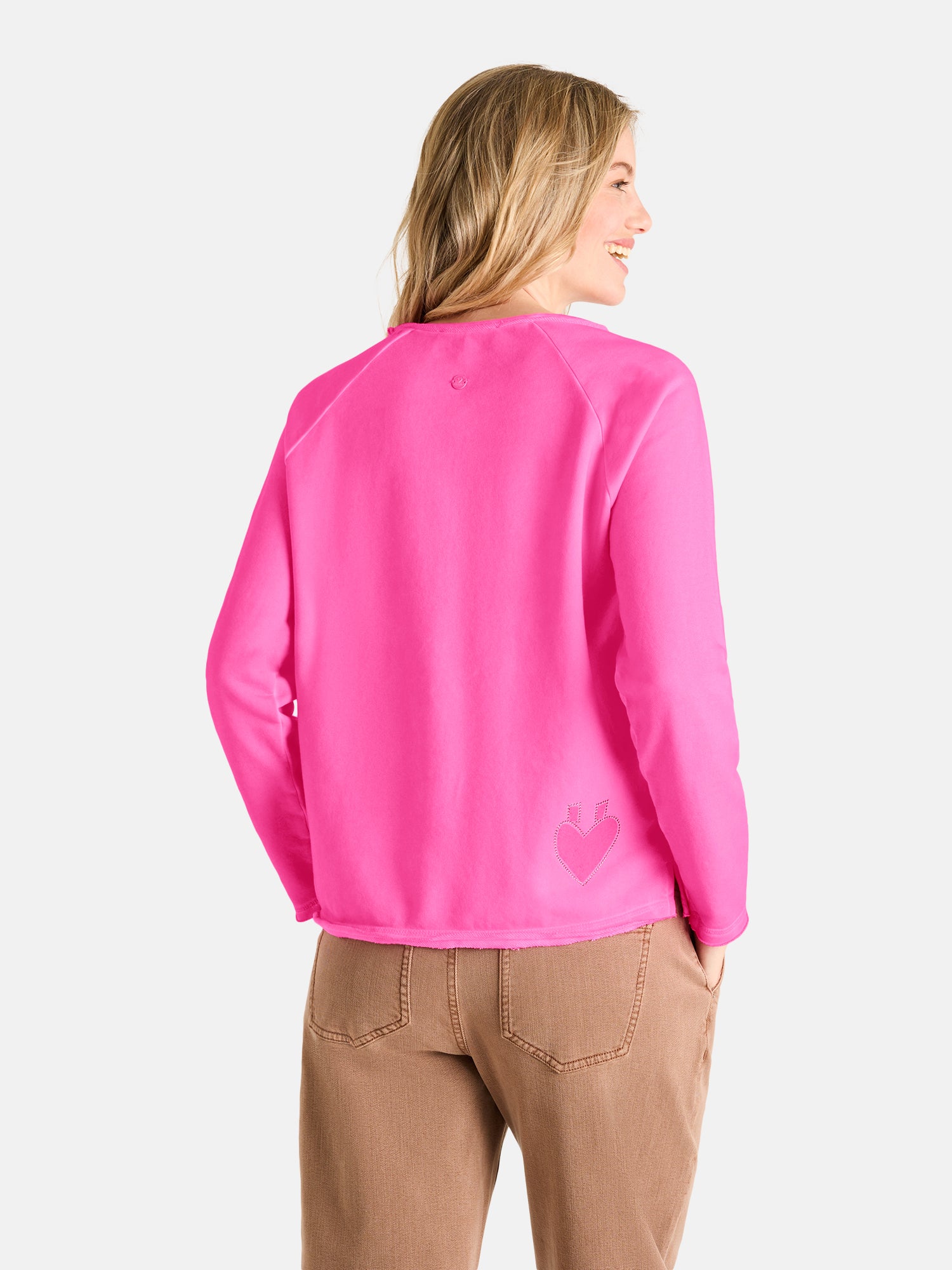 Sweater "TinaL" aus Baumwollmix
