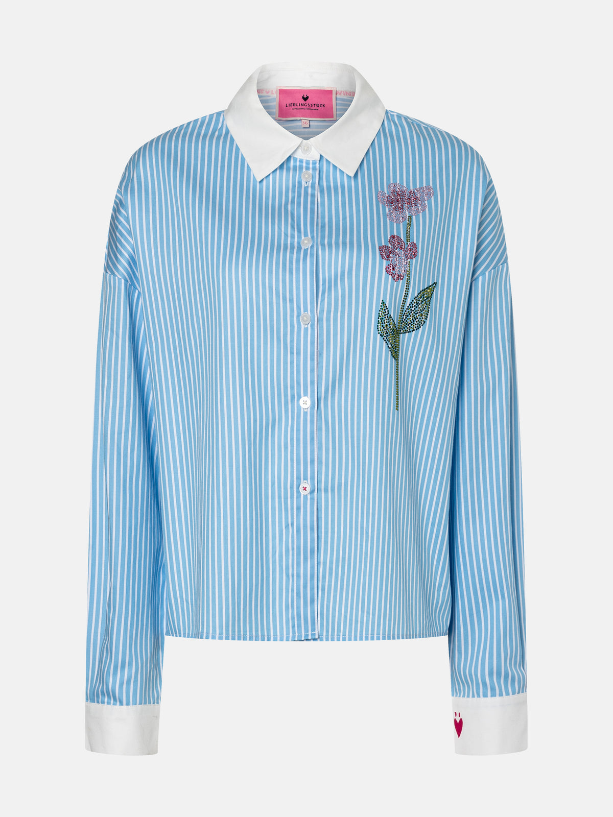 Bluse "VilmaL" aus Baumwolle