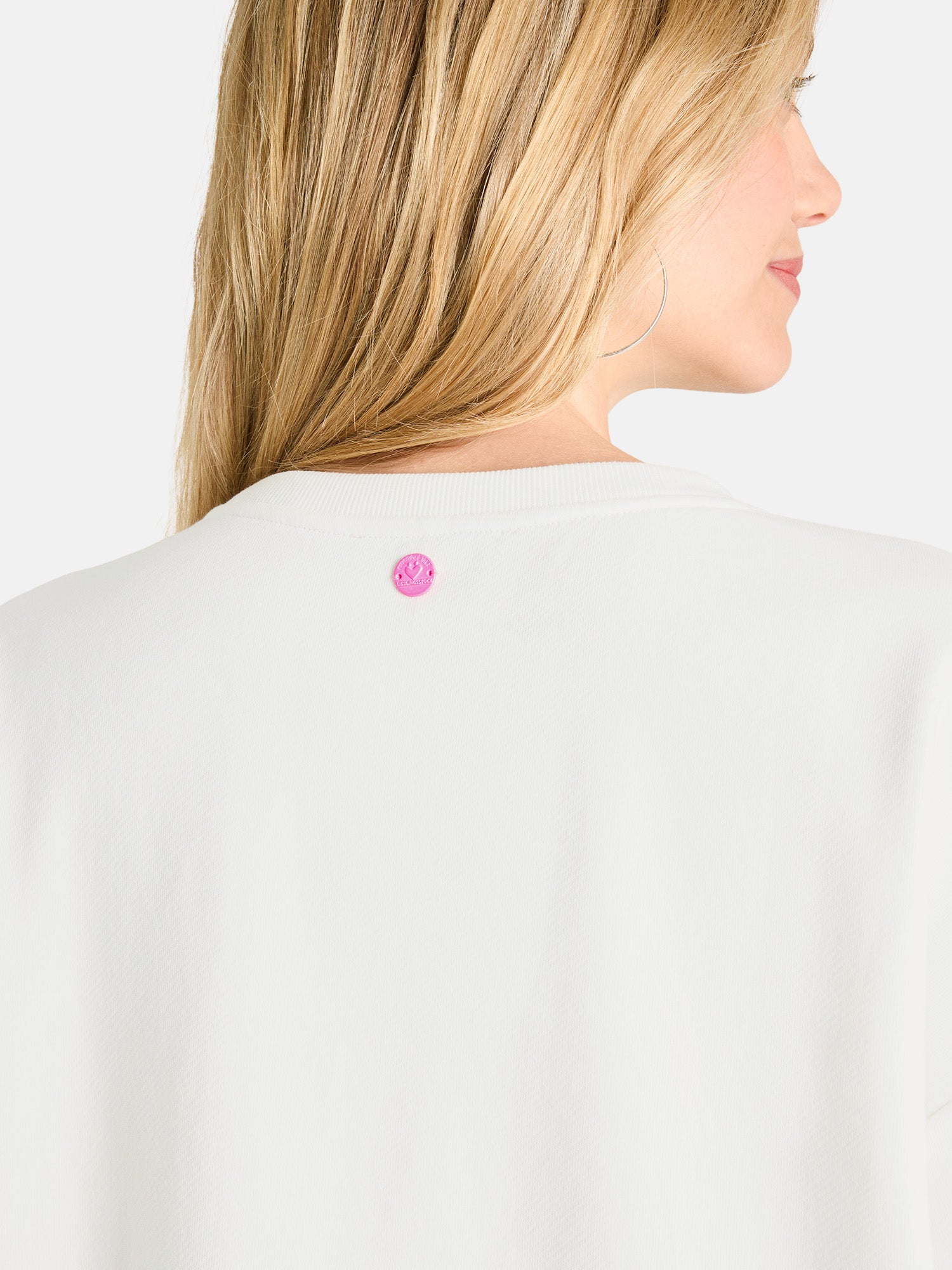 Sweatshirt "YamilaL" aus Baumwollmix