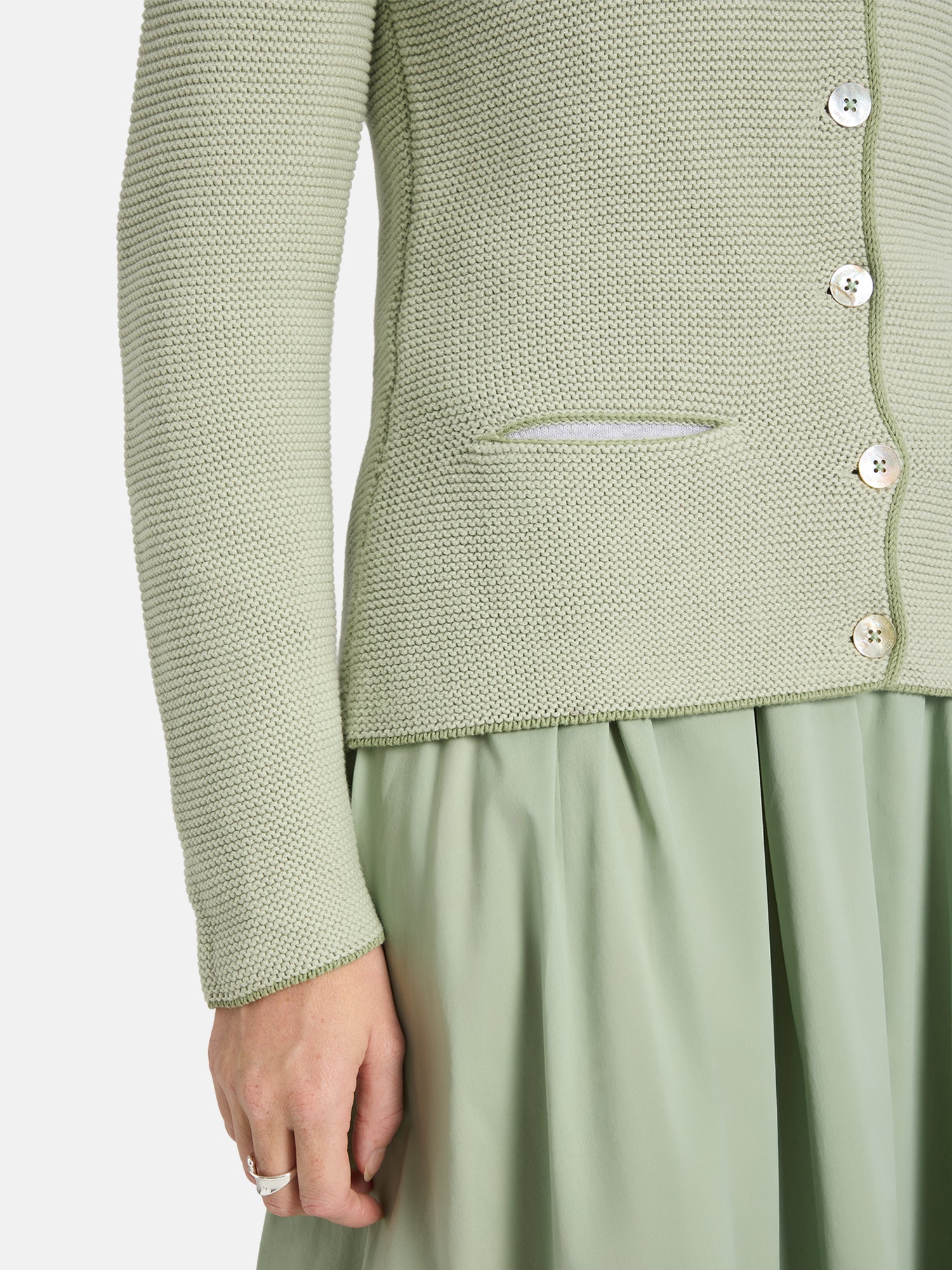 Strickcardigan "ZaraL" aus Baumwolle
