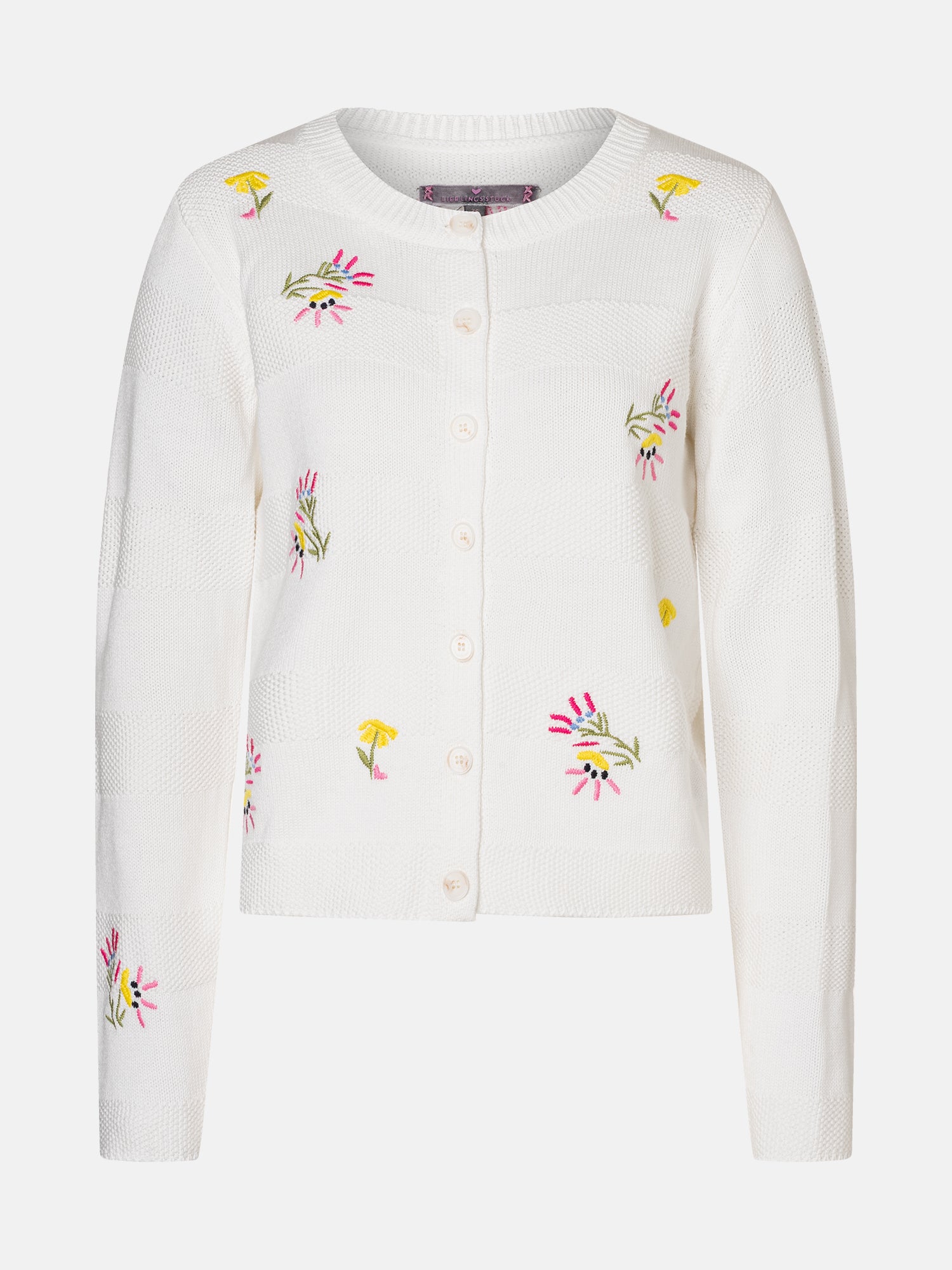 Strickcardigan "ZelesteL" aus Baumwollmix