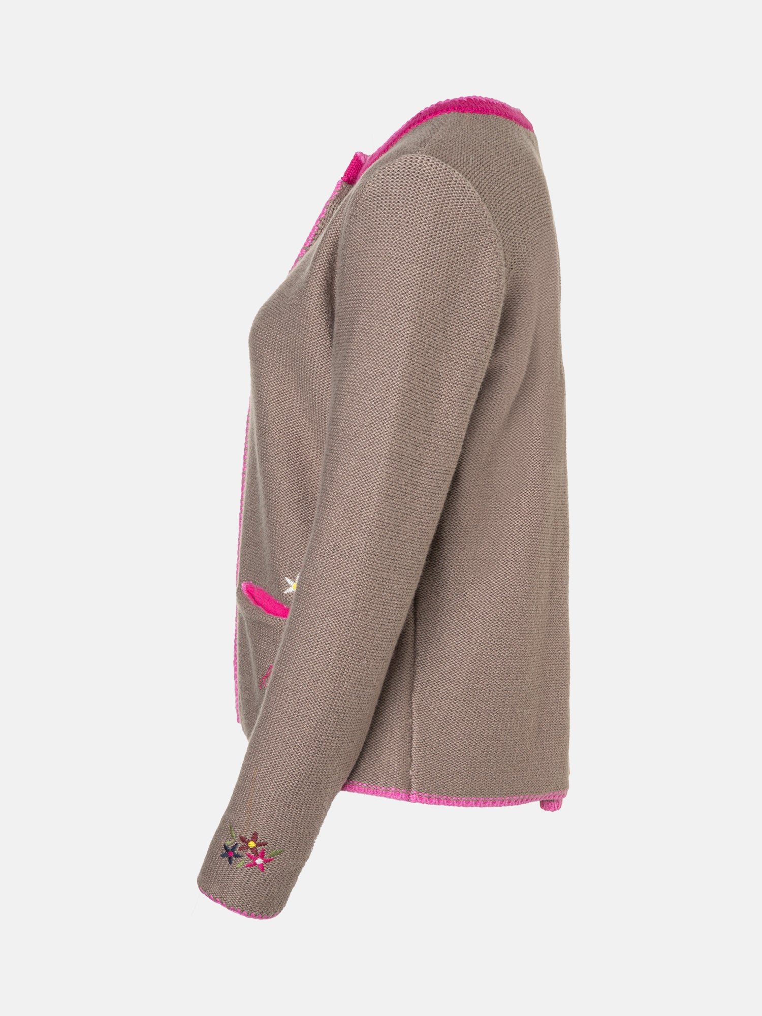 Strickjacke "ZippaL" mit Wolle